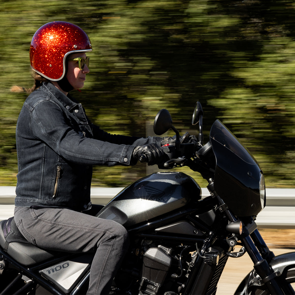 CLOSEOUT Bonanza Helmet - Megaflake Rootbeer - SIZE X-SMALL