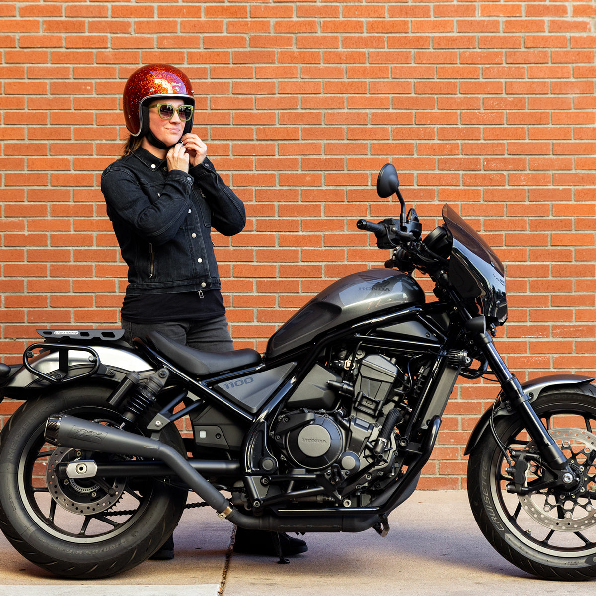 CLOSEOUT Bonanza Helmet - Megaflake Rootbeer - SIZE X-SMALL