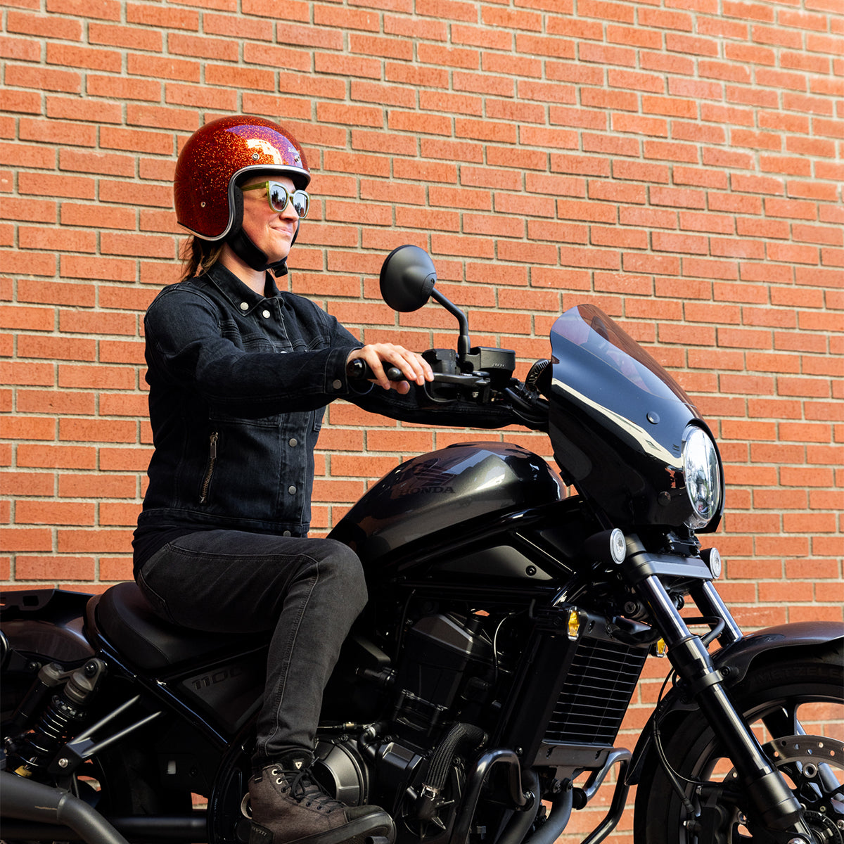 CLOSEOUT Bonanza Helmet - Megaflake Rootbeer - SIZE X-SMALL