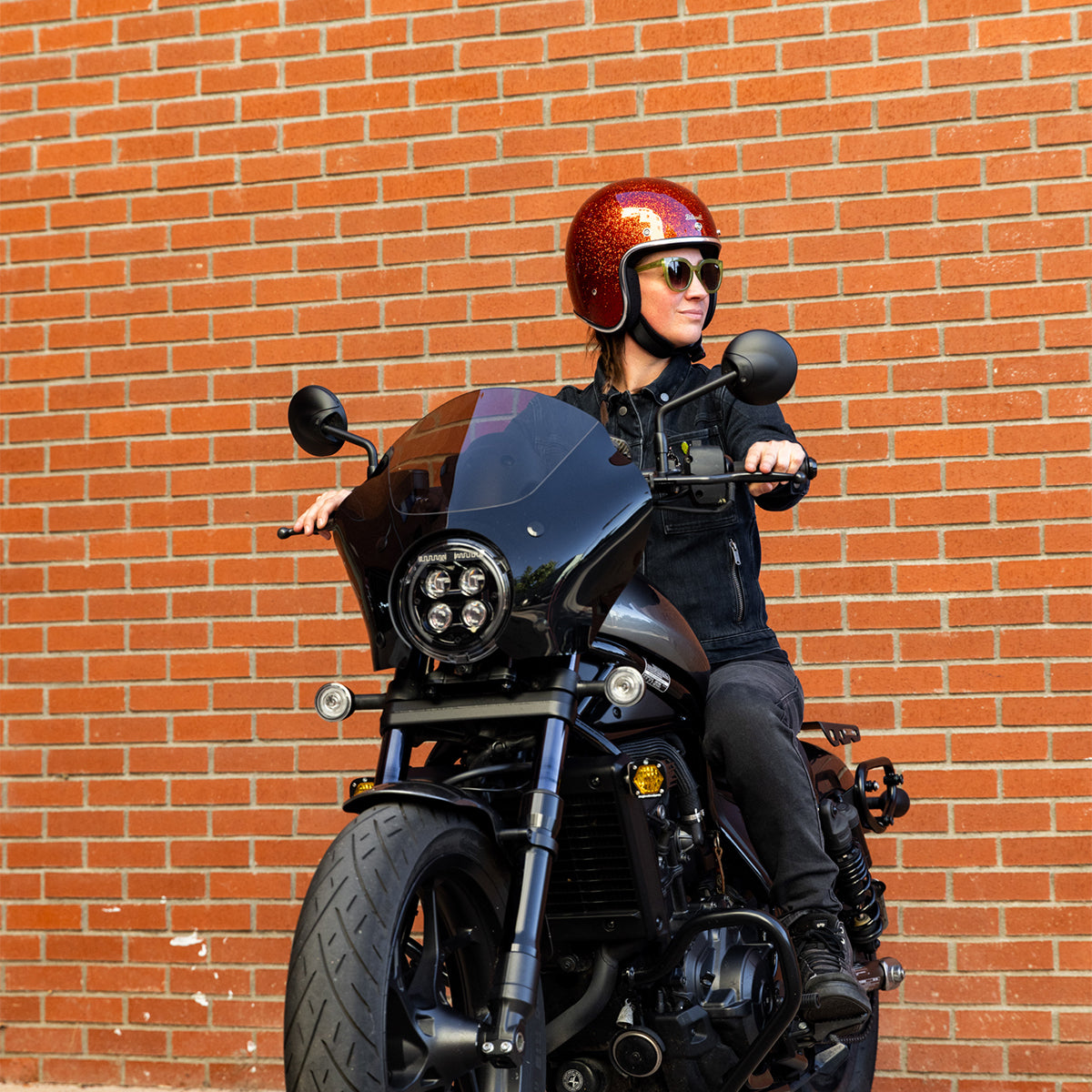 CLOSEOUT Bonanza Helmet - Megaflake Rootbeer - SIZE X-SMALL