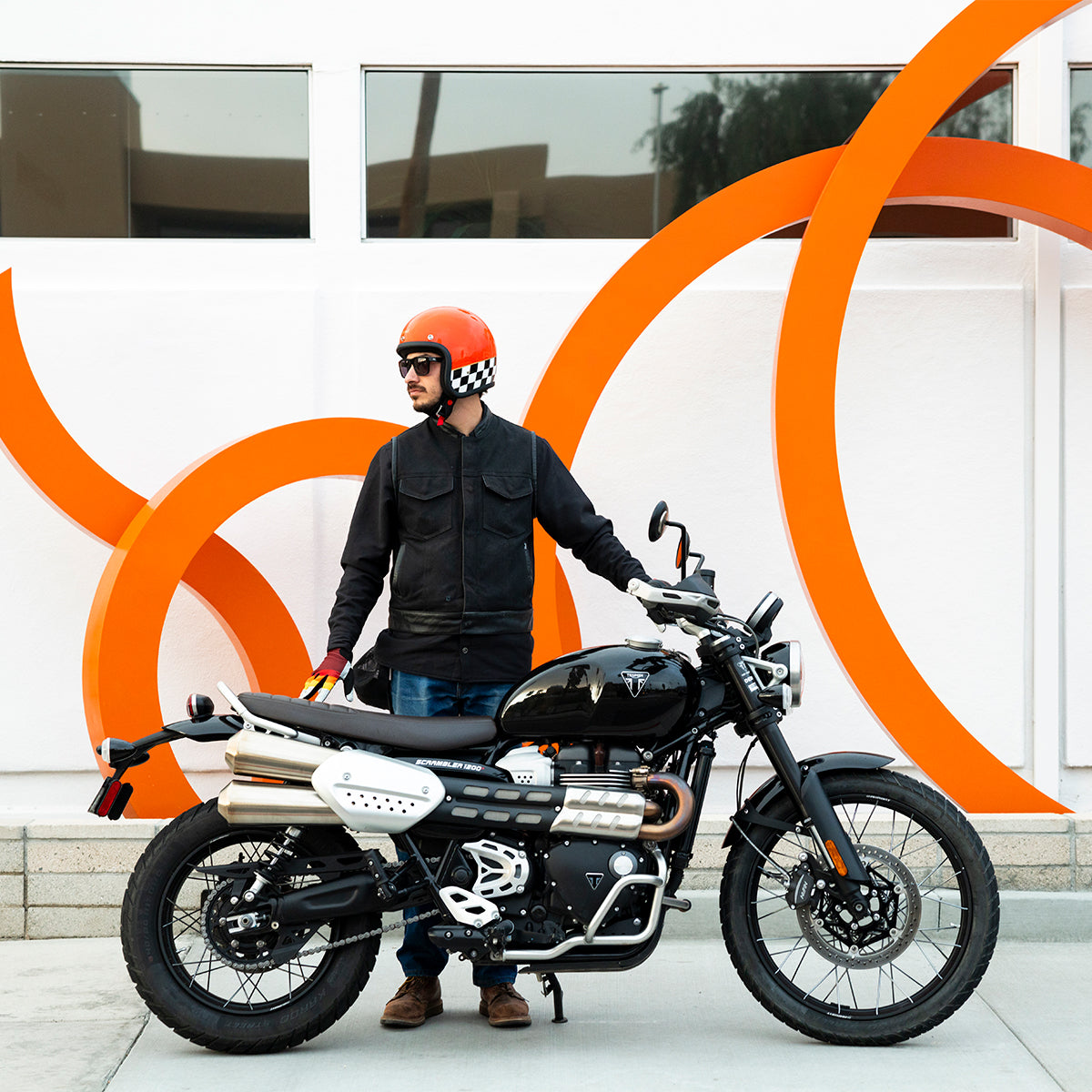 Bonanza Helmet - Competition Orange