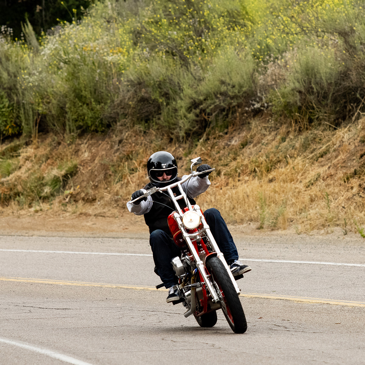 Gringo Helmet - Gloss Black