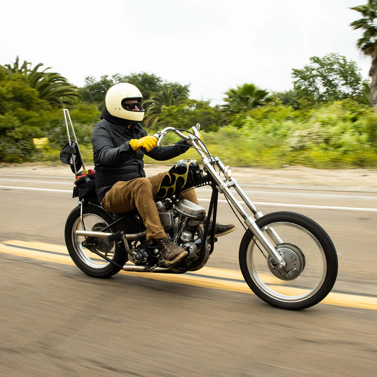 Gringo Helmet - Gloss Vintage White