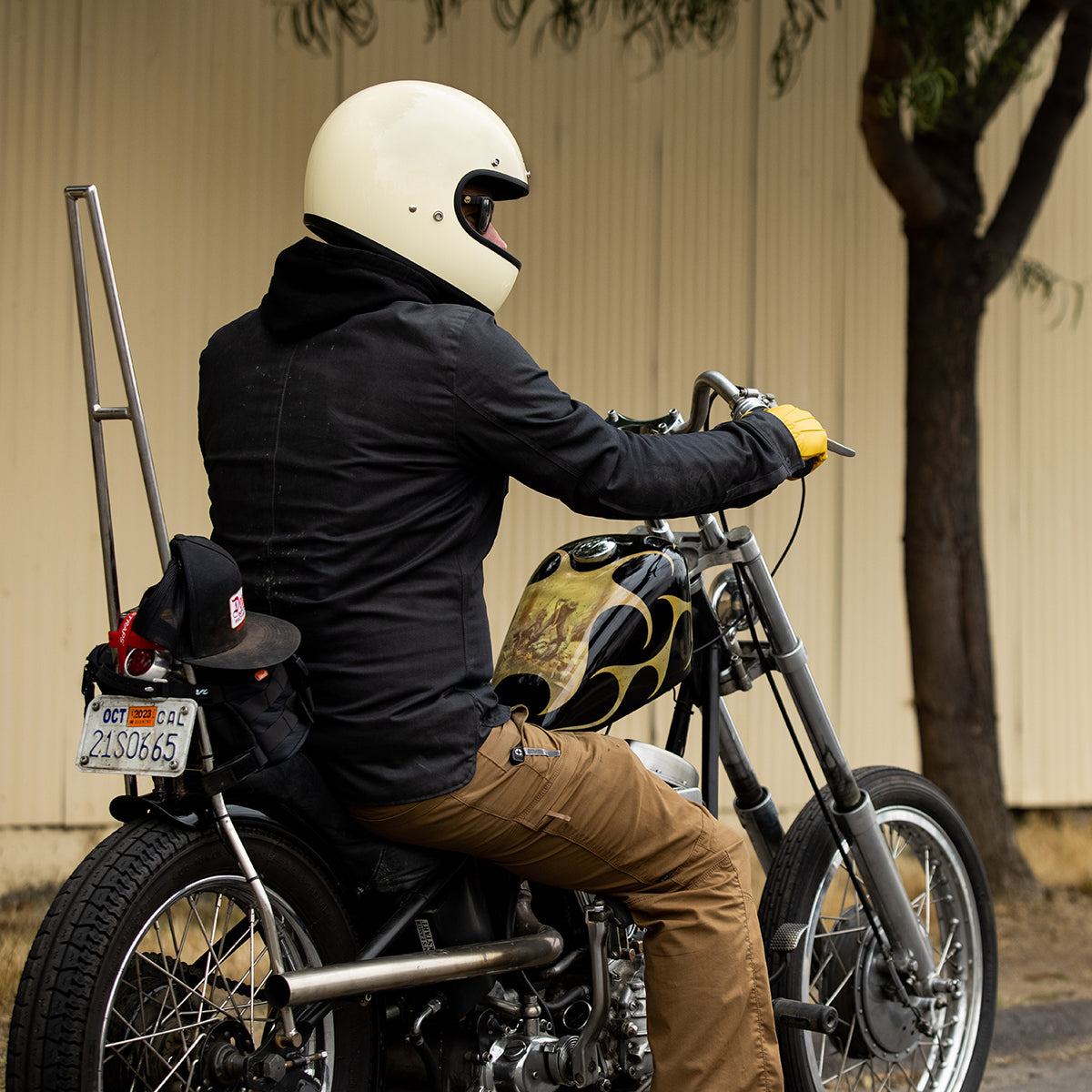 Gringo Helmet - Gloss Vintage White