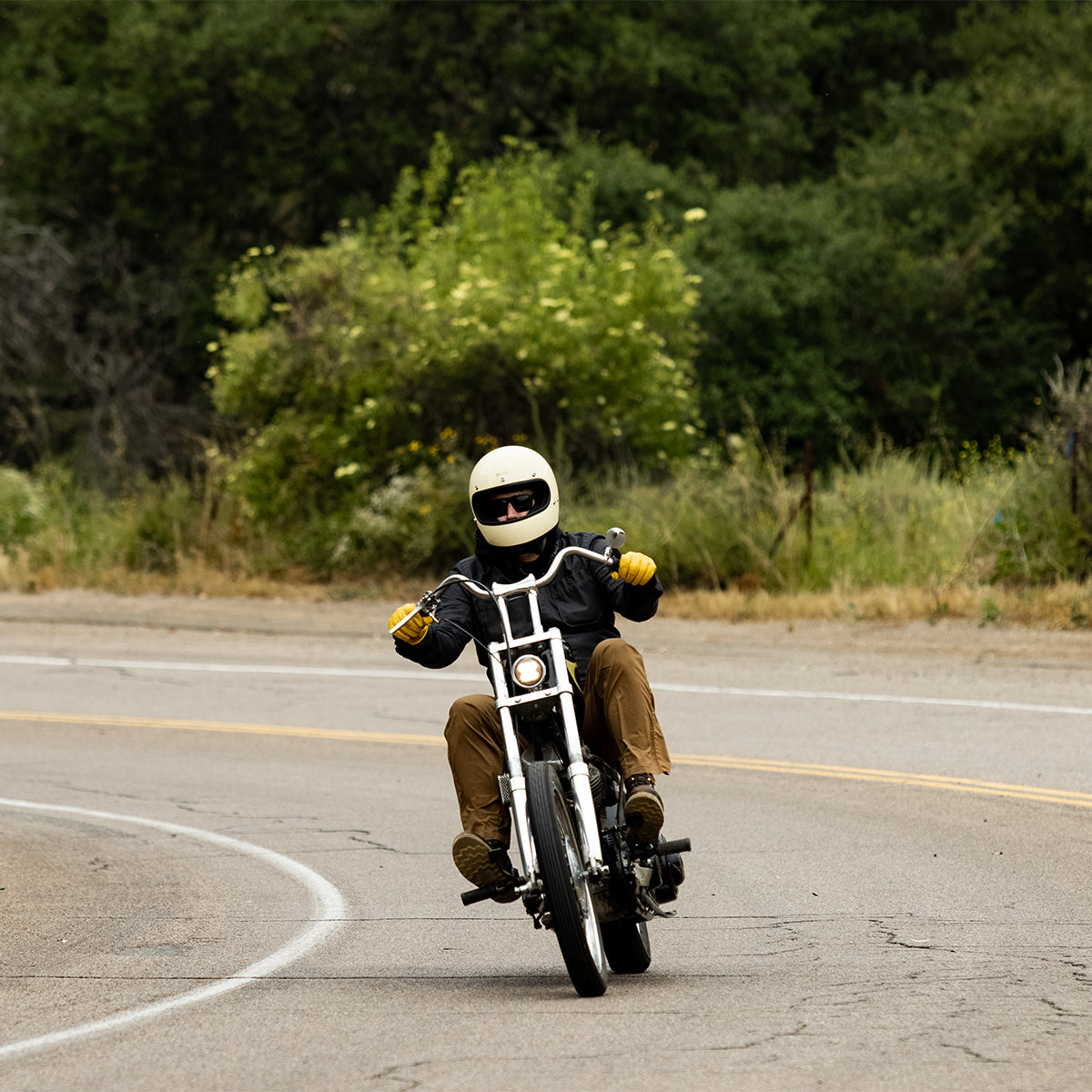 Gringo Helmet - Gloss Vintage White