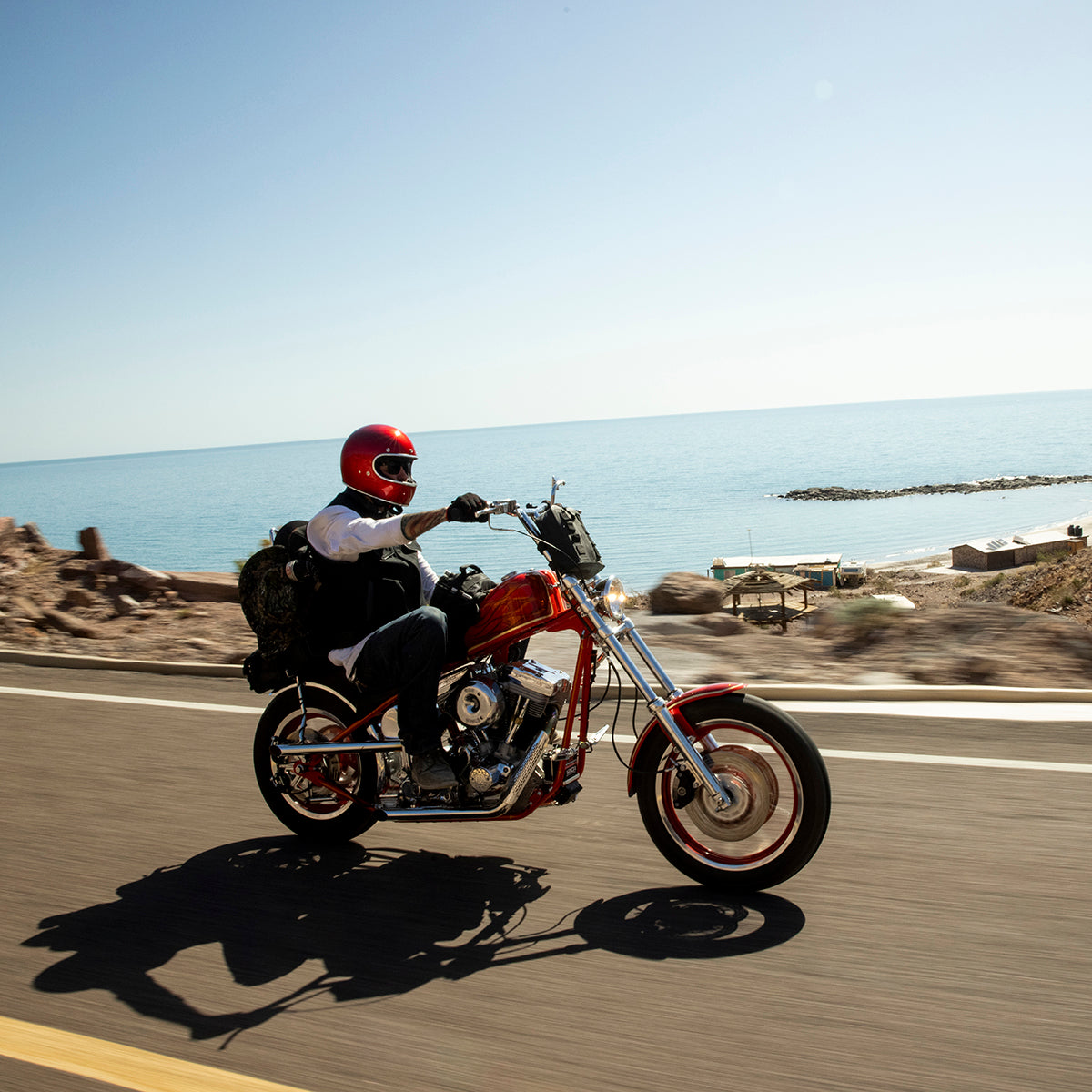 CLOSEOUT Gringo ECE R22.05 Helmet - Metallic Cherry Red - SIZE X-SMALL