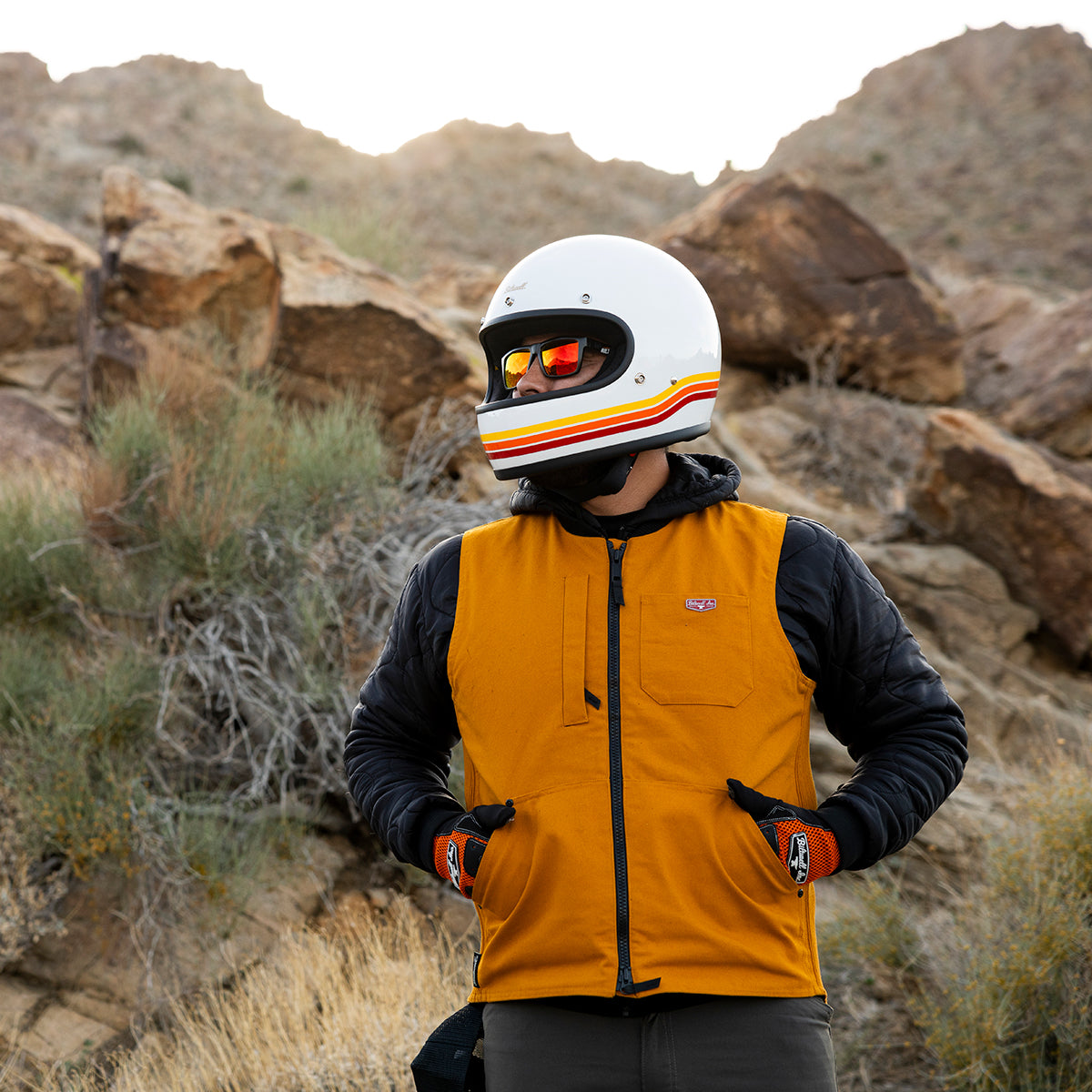 Gringo Helmet - Sunset Spectrum