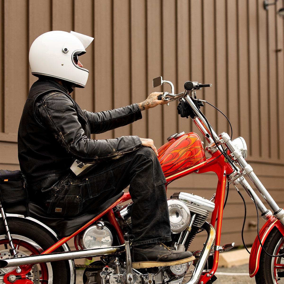 Gringo S Helmet - Gloss White