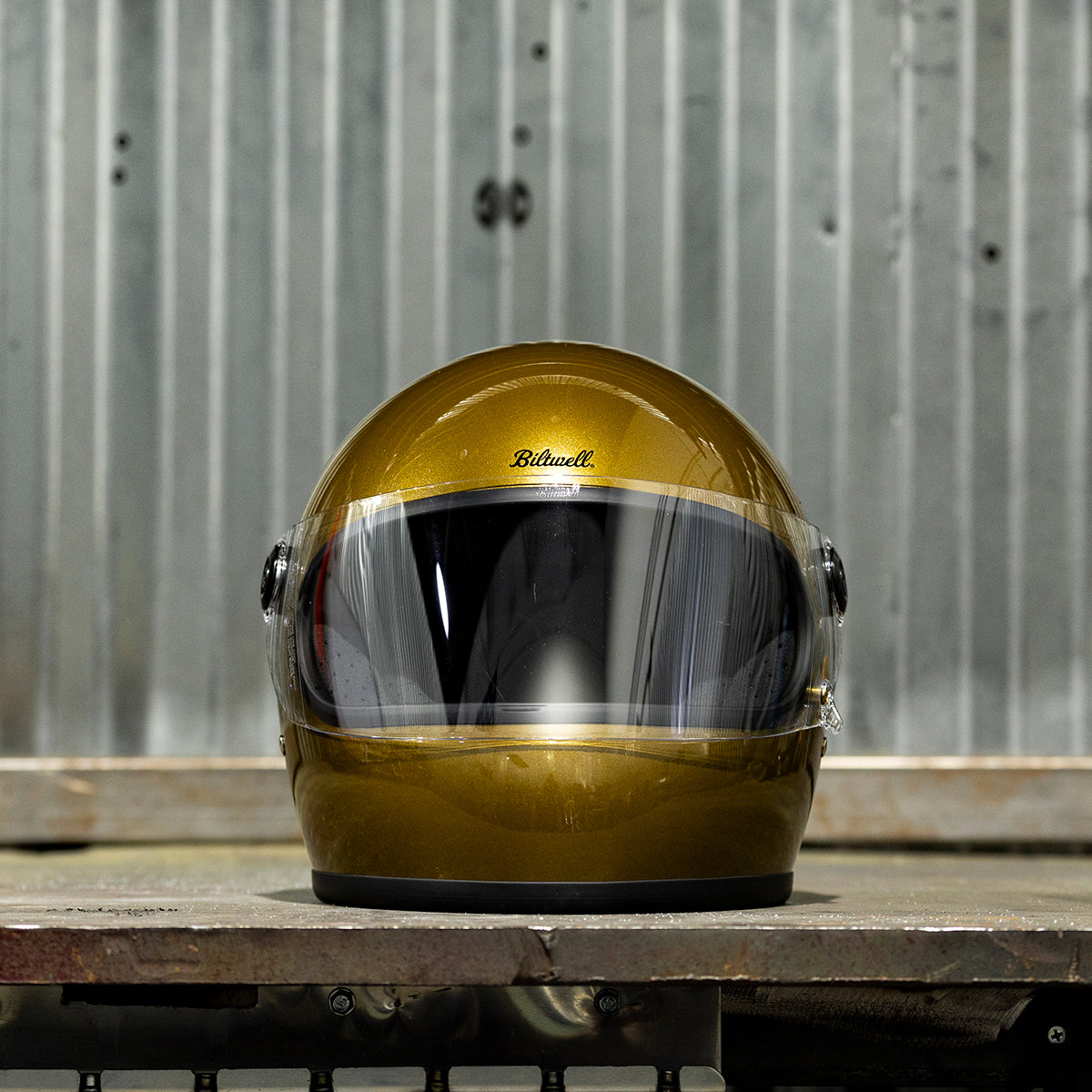 Gringo S Helmet - Metallic Ugly Gold
