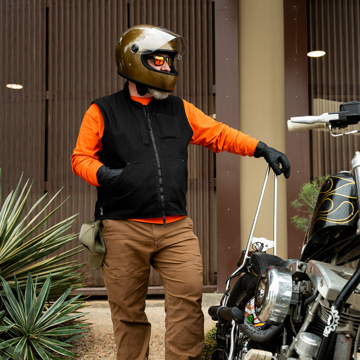 Gringo S Helmet - Metallic Ugly Gold