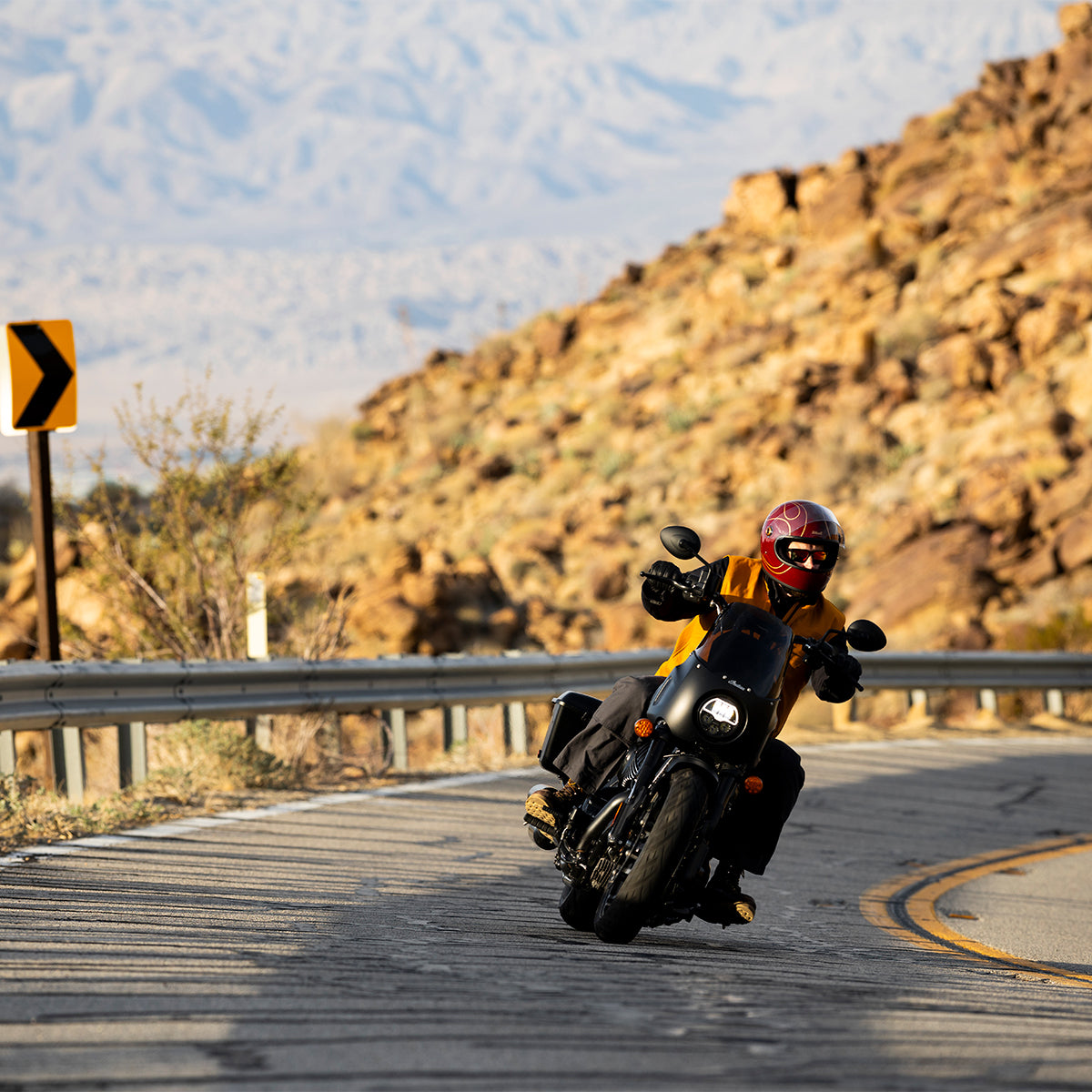 Gringo S Helmet - Gloss Garnet Red Flames