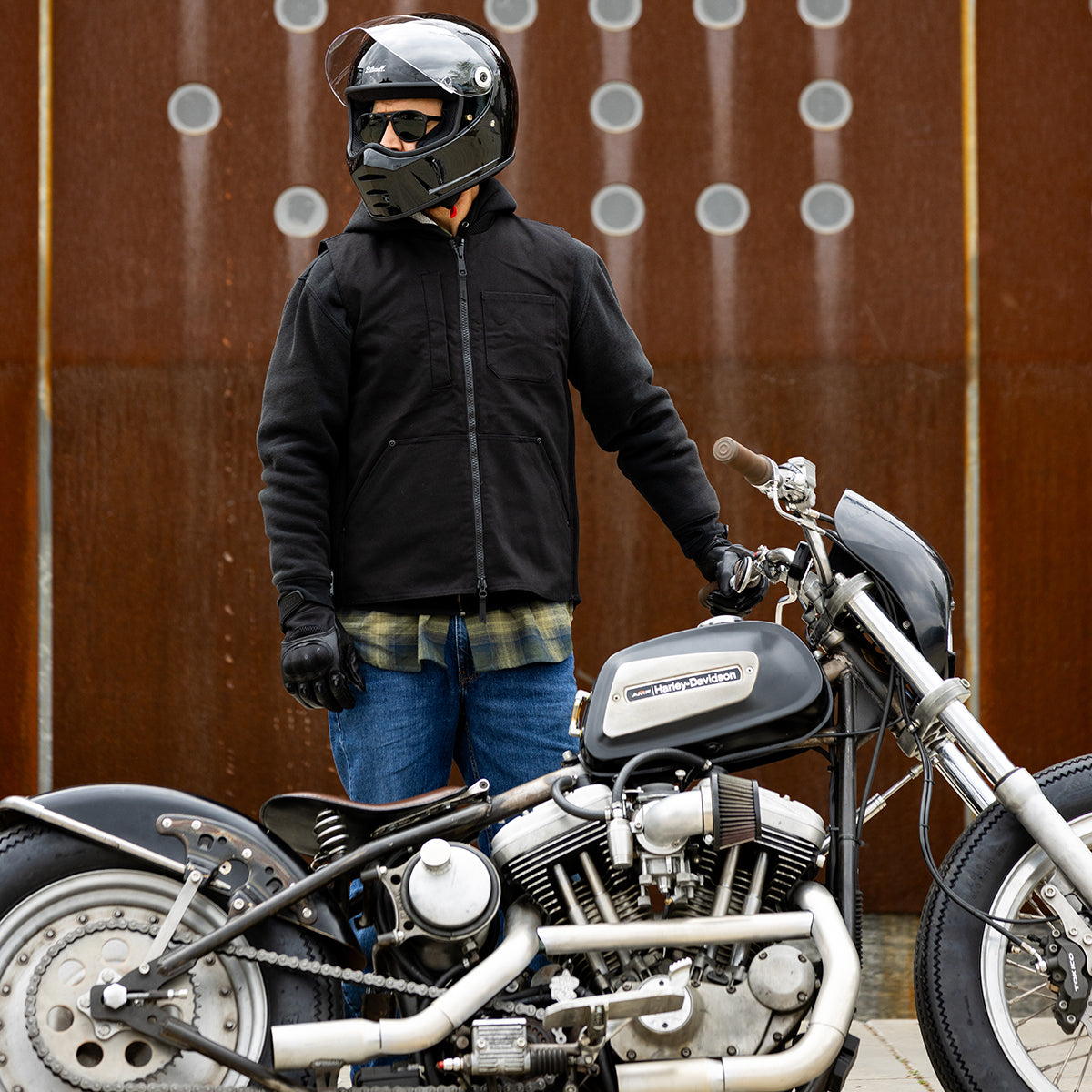 Lane Splitter Helmet - Gloss Black