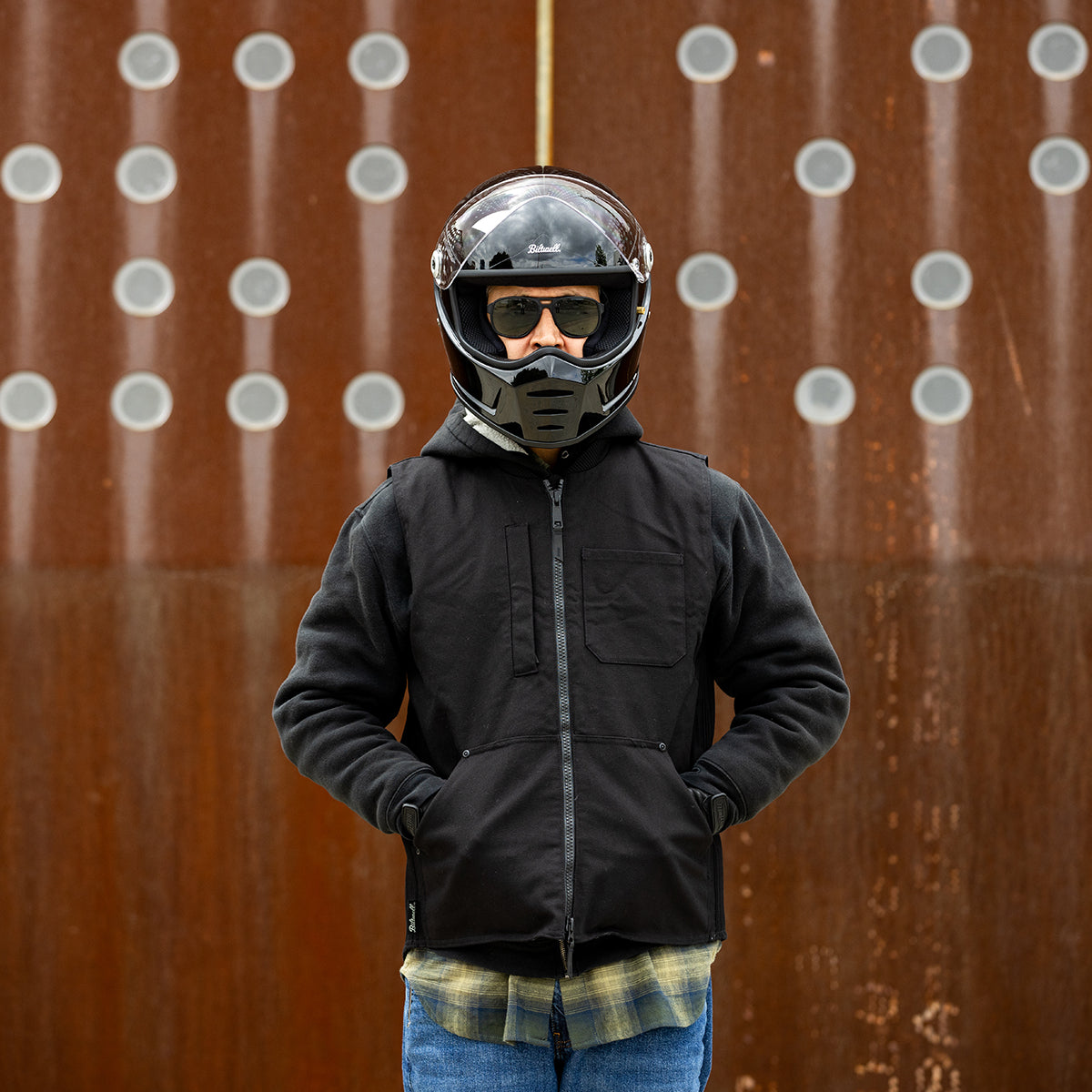Lane Splitter Helmet - Gloss Black
