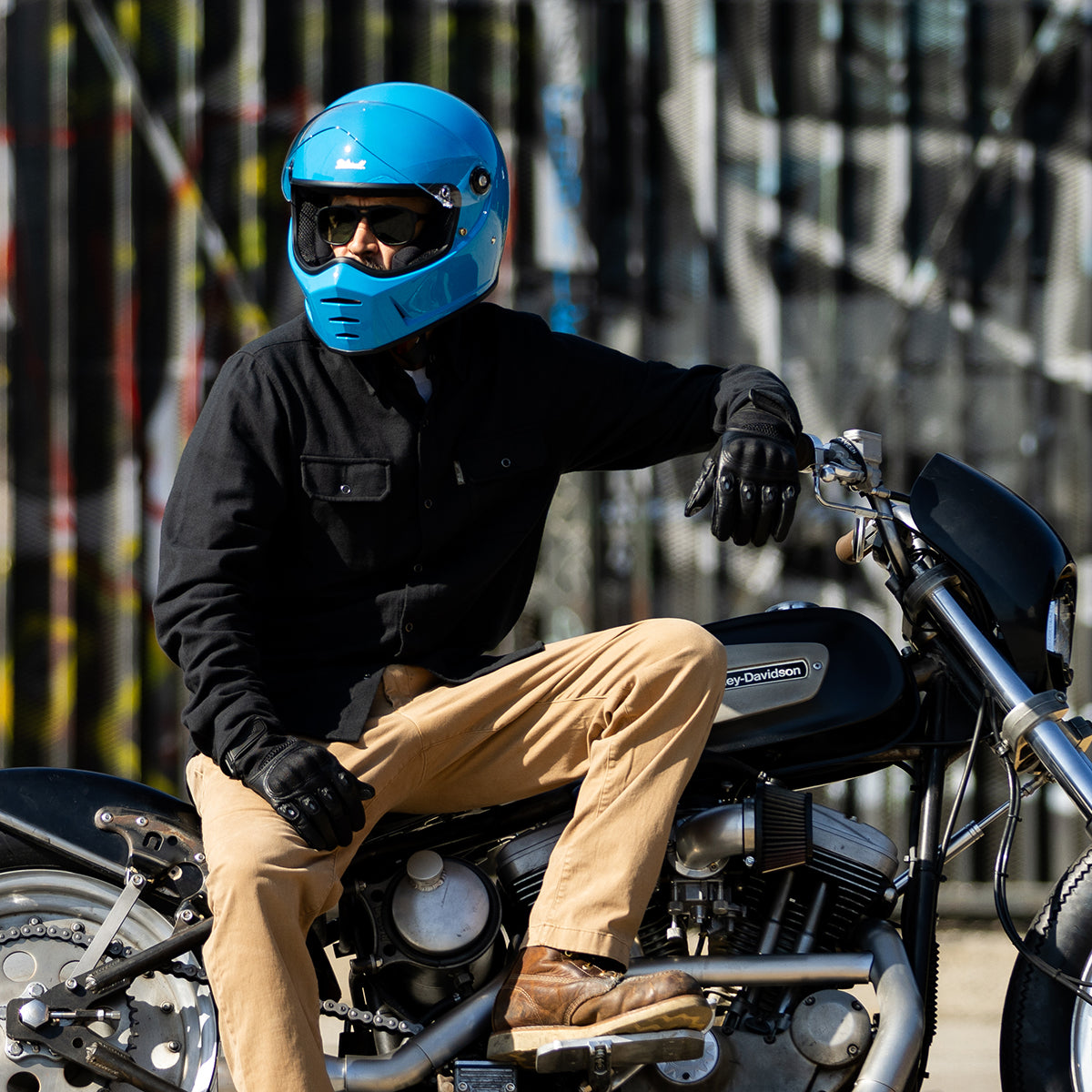 Lane Splitter Helmet - Gloss Tahoe Blue