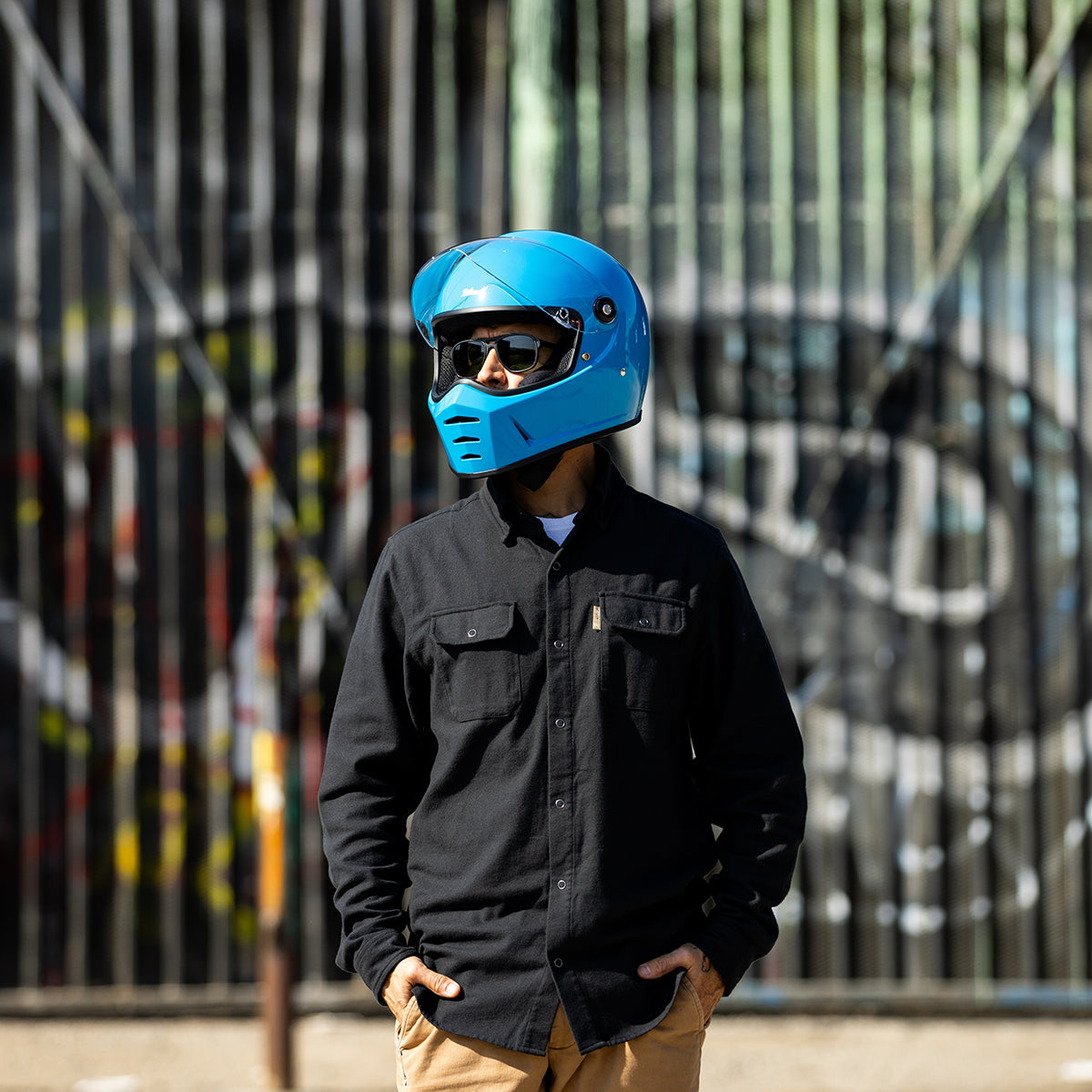 Lane Splitter Helmet - Gloss Tahoe Blue
