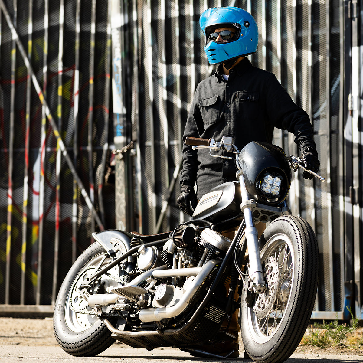 Lane Splitter Helmet - Gloss Tahoe Blue