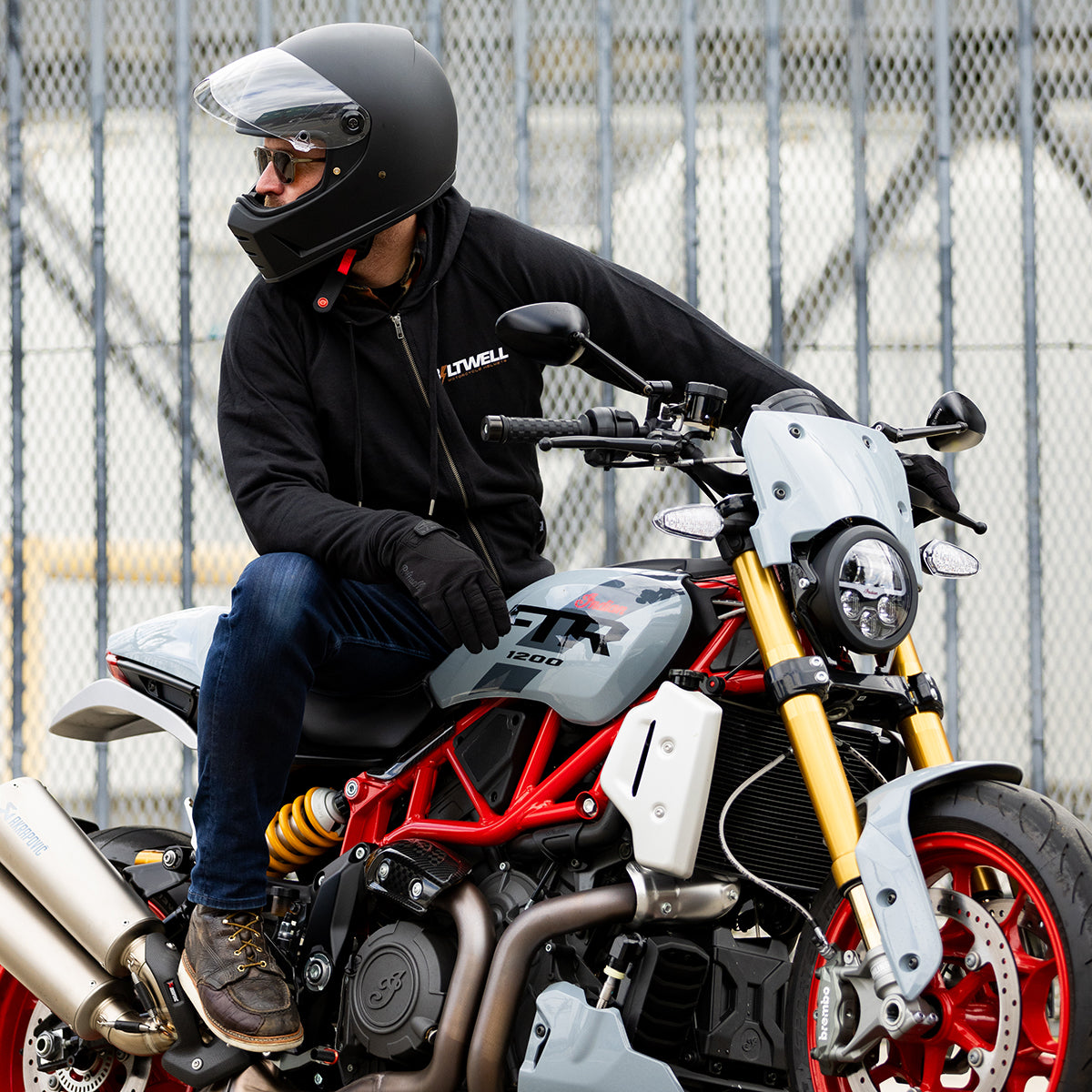 Lane Splitter Helmet - Flat Black