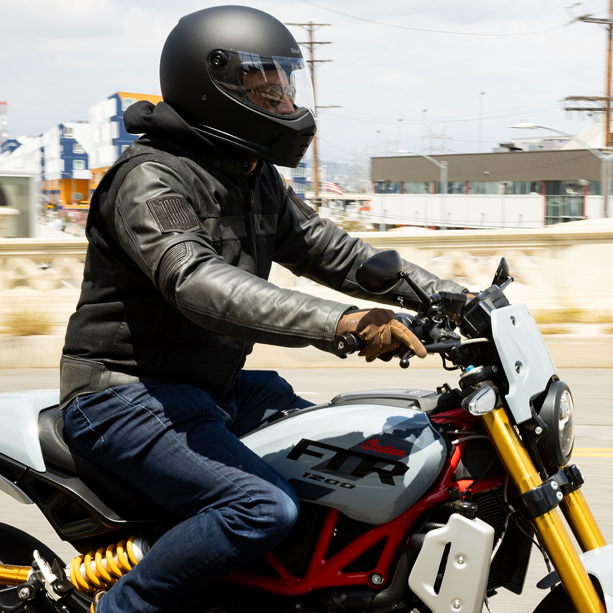 Lane Splitter Helmet - Flat Black