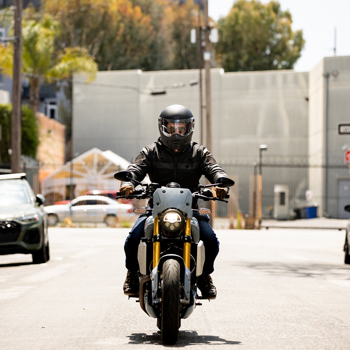 Lane Splitter Helmet - Flat Black