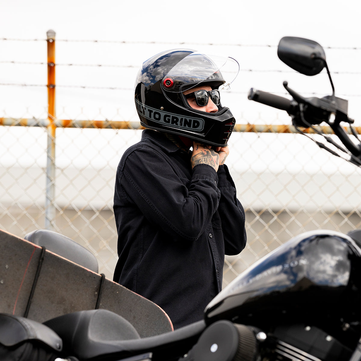 Lane Splitter Helmet - Independent x Biltwell Collab