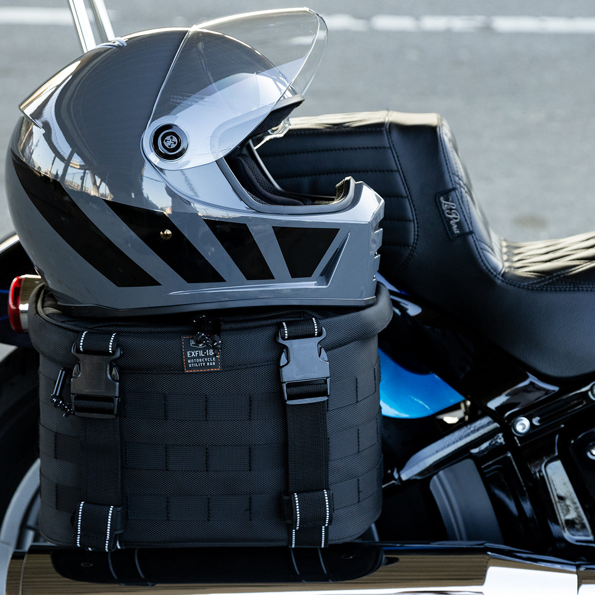 Lane Splitter Helmet - Gloss Storm Grey Inertia