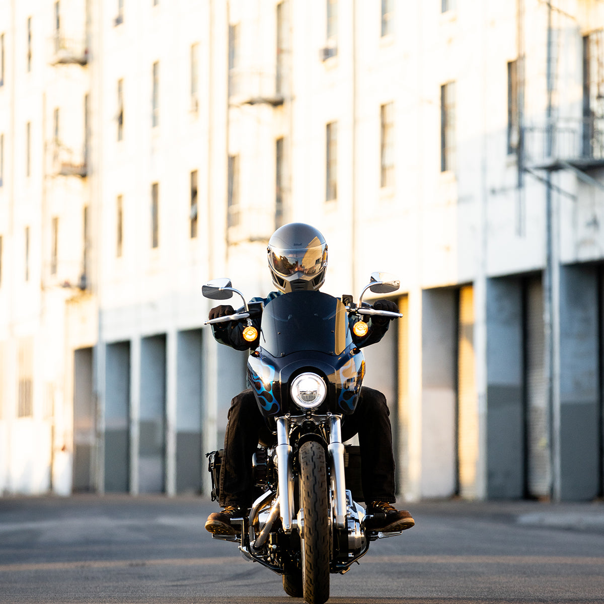Lane Splitter Helmet - Gloss Storm Grey Inertia