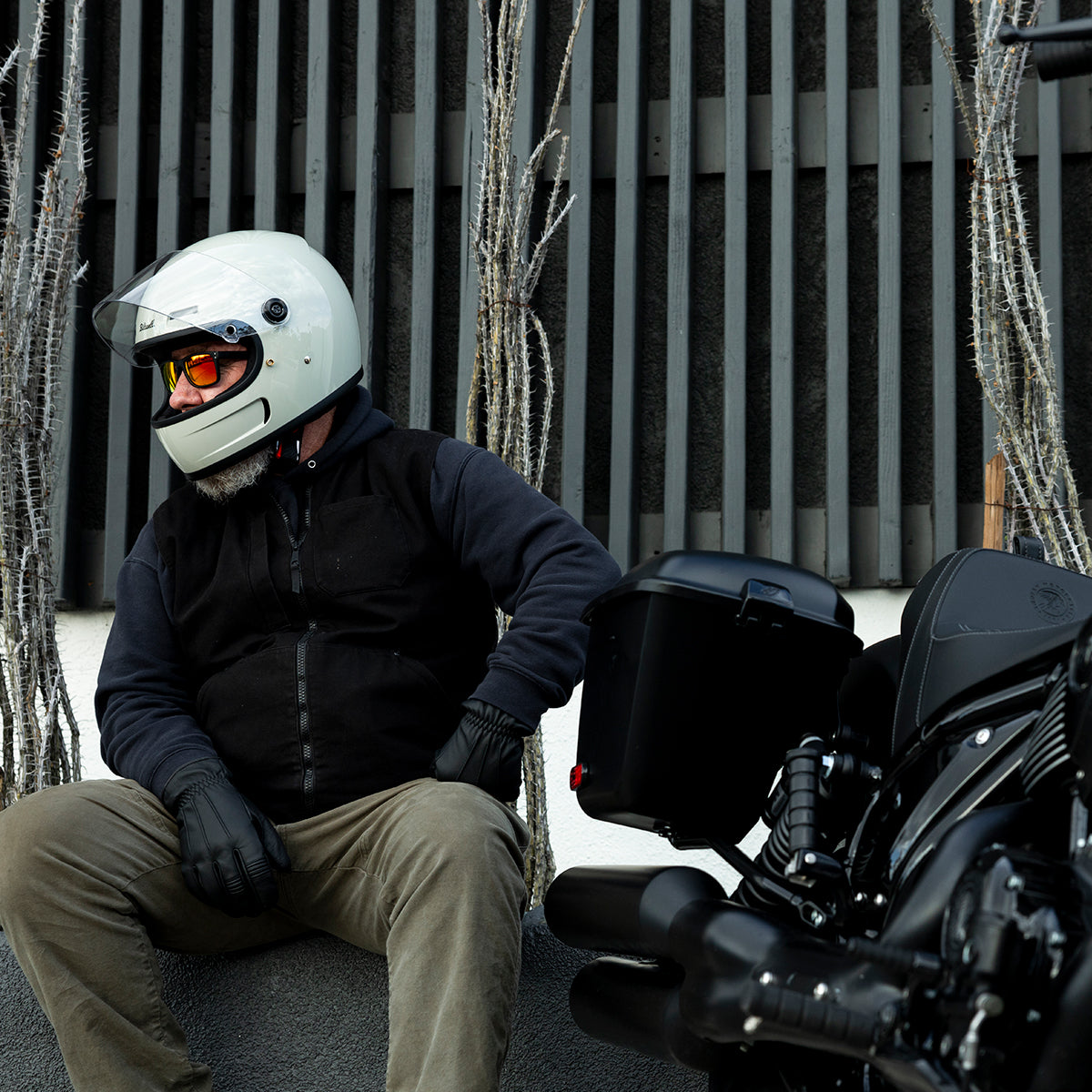 Gringo SV Helmet - Gloss Chalk Grey