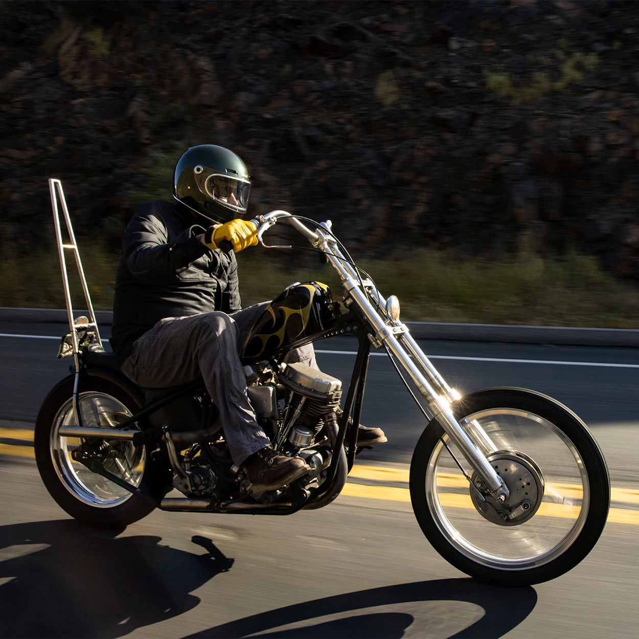 Gringo SV Helmet - Metallic Sierra Green