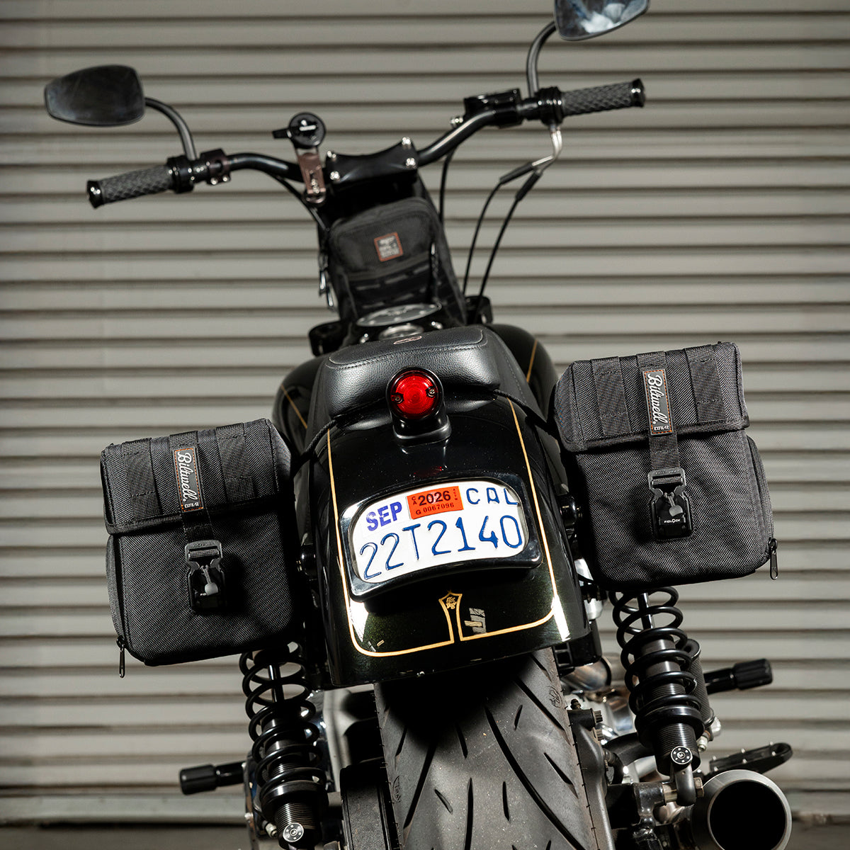 EXFIL-12 Saddlebags Black