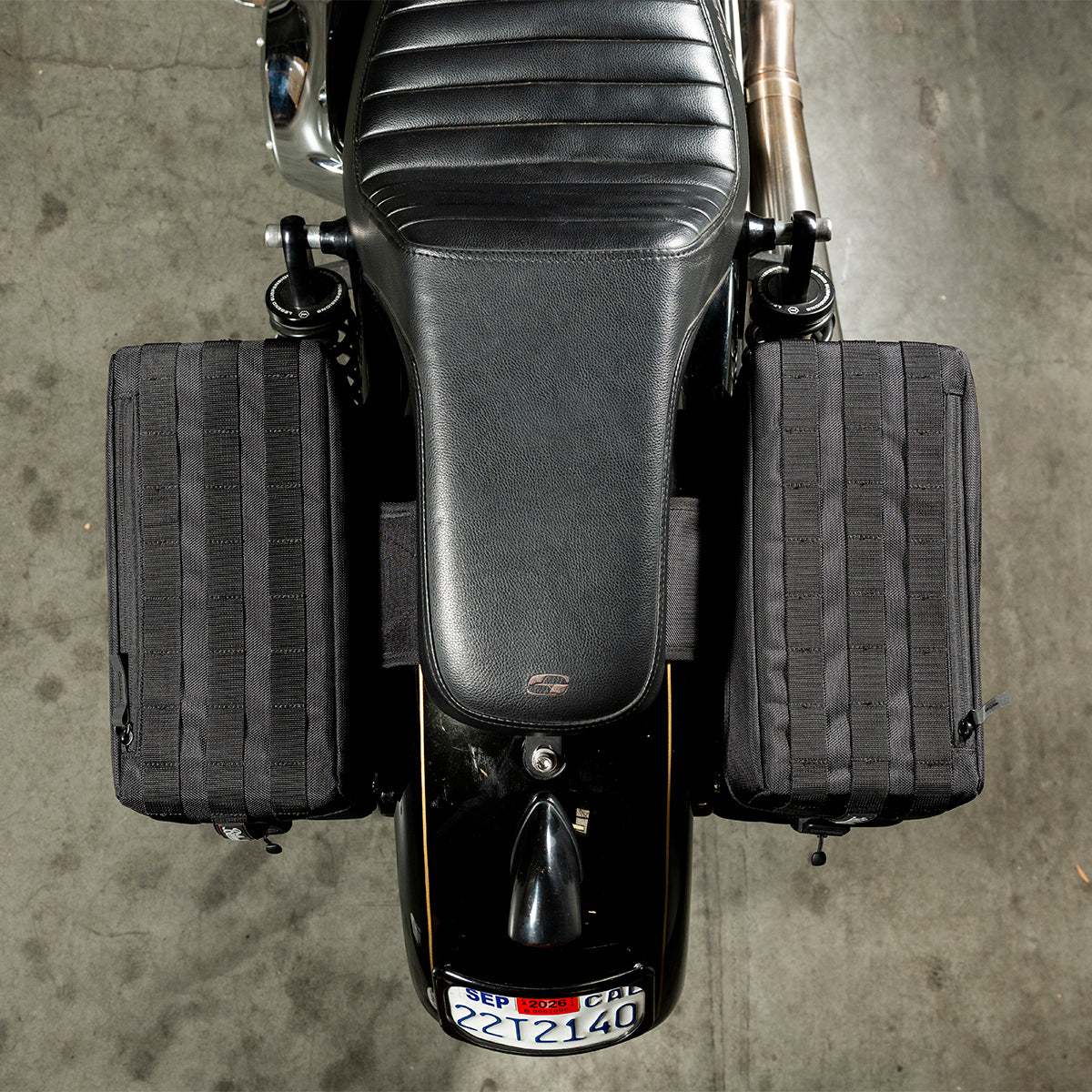 EXFIL-12 Saddlebags Black