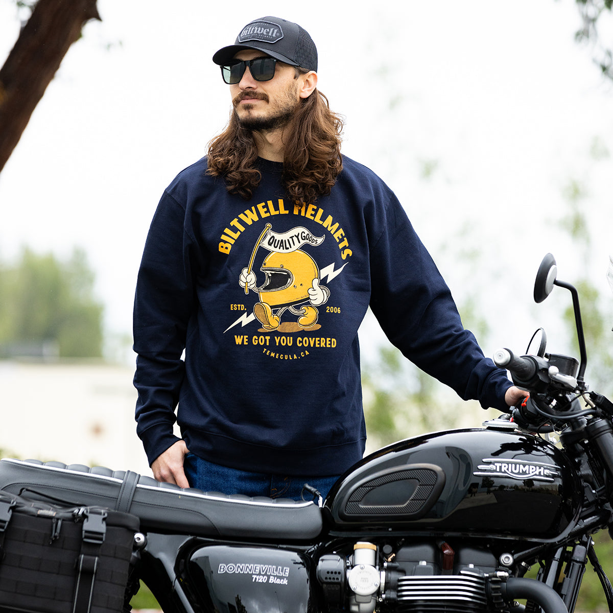 CLOSEOUT Covered Crew Neck Sweatshirt