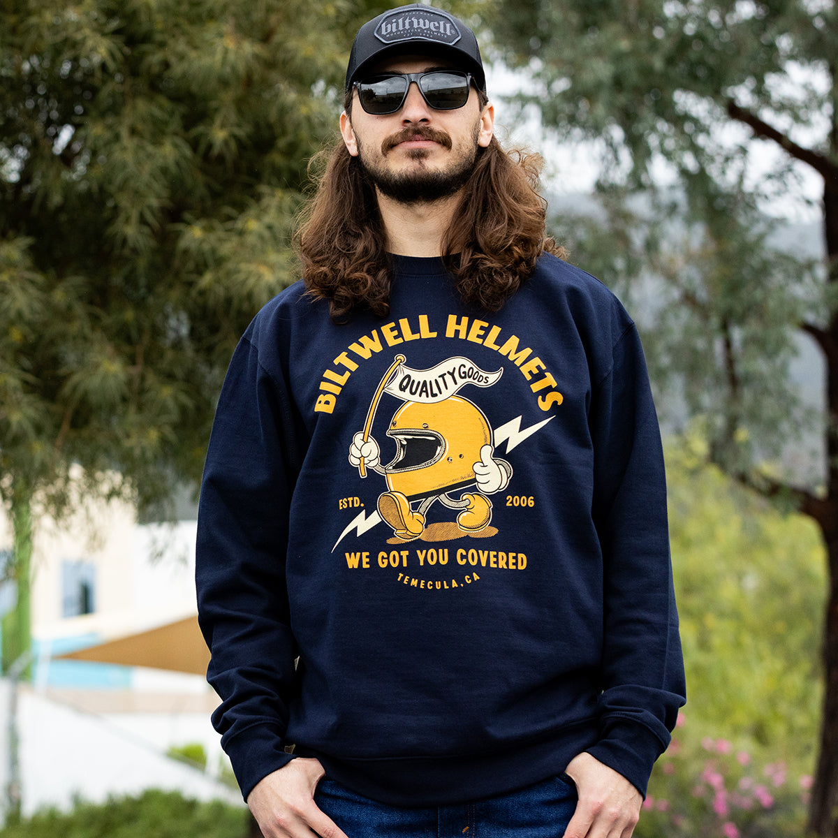 CLOSEOUT Covered Crew Neck Sweatshirt