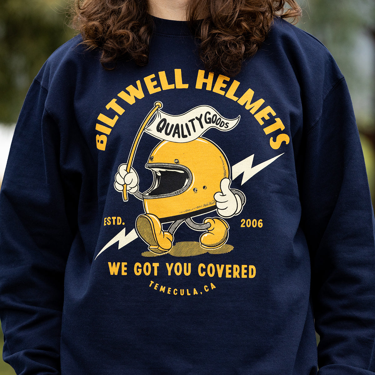 CLOSEOUT Covered Crew Neck Sweatshirt