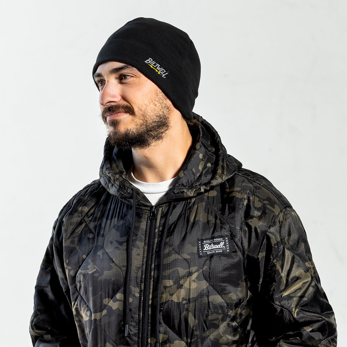 Woobie Zip Hoodie - Multicam Black