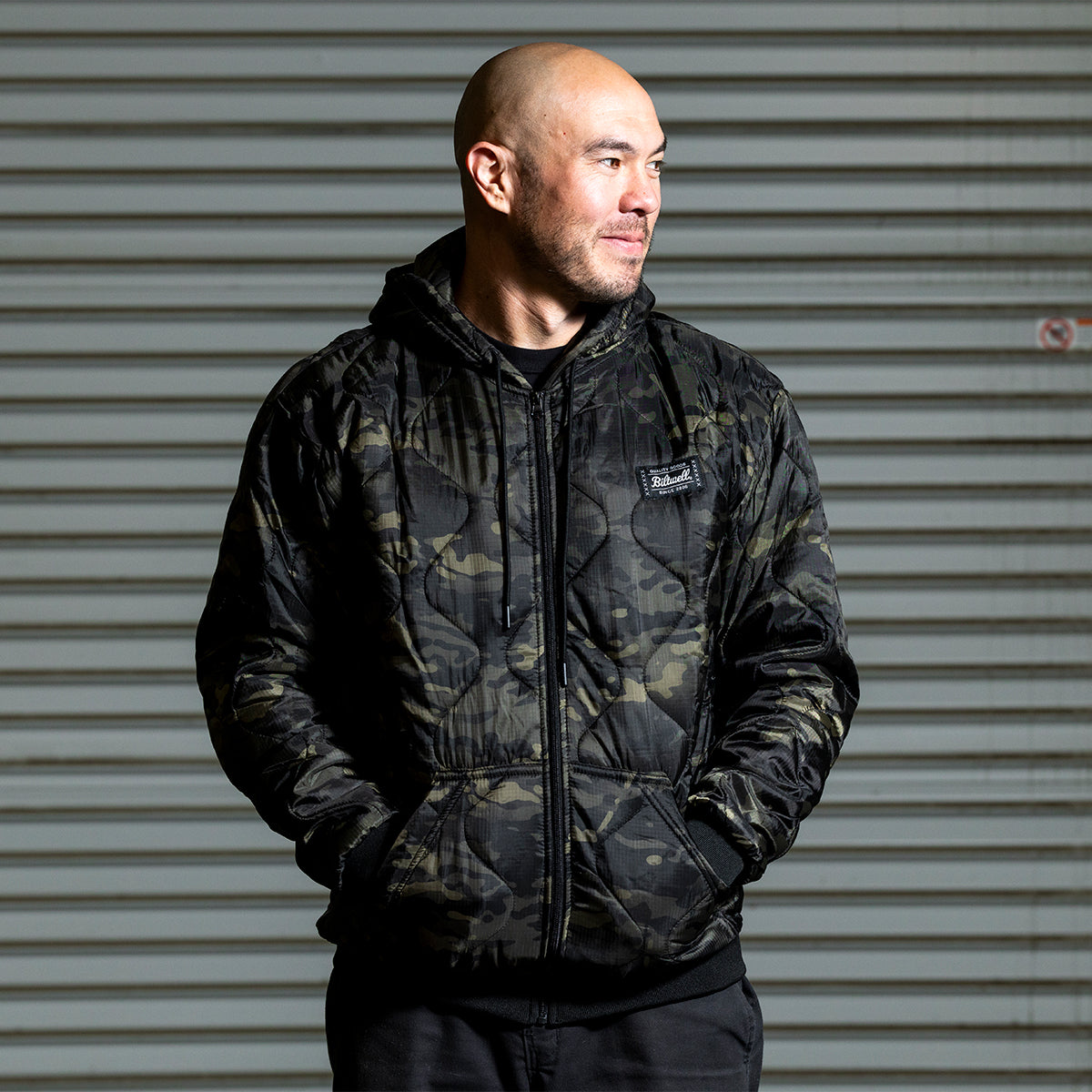 Woobie Zip Hoodie - Multicam Black