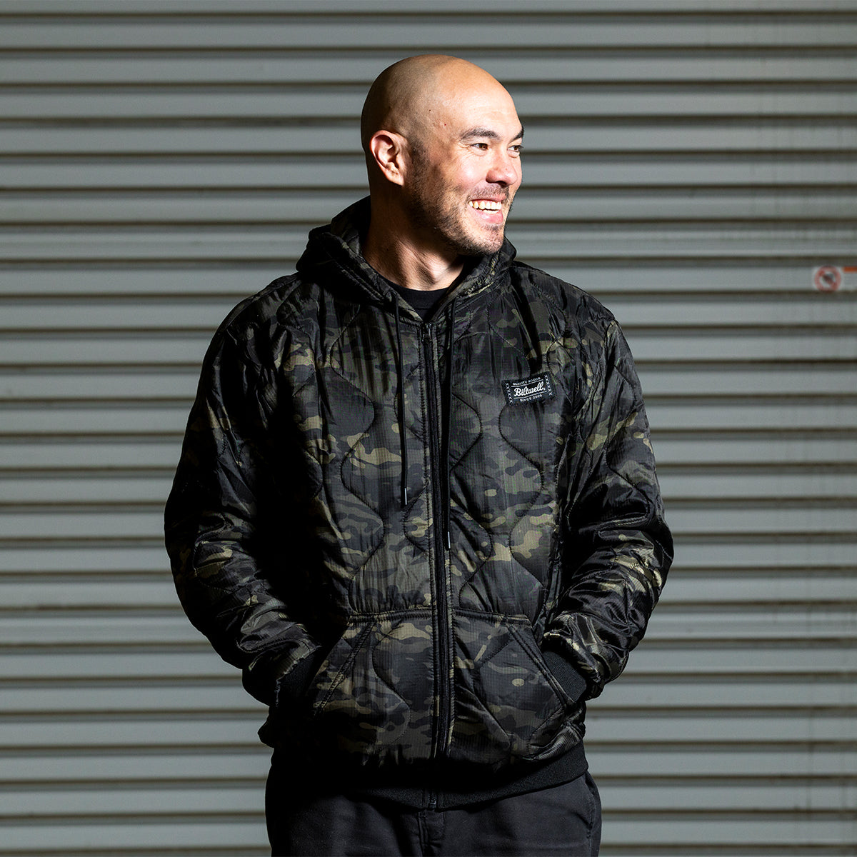 Woobie Zip Hoodie - Multicam Black