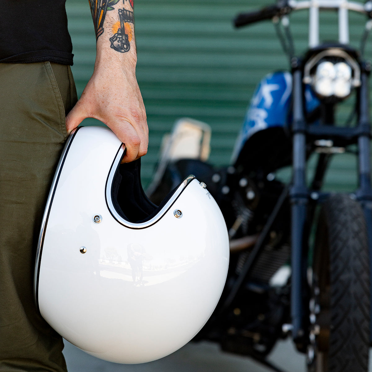 Gringo Helmet - Gloss White