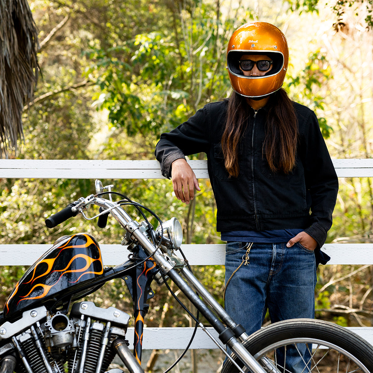 Gringo Helmet - Metallic Sunburst