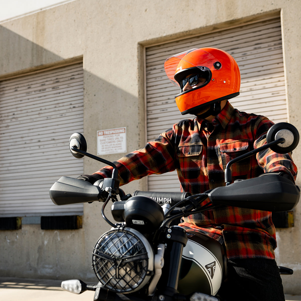 Gringo S Helmet - Gloss Hazard Orange