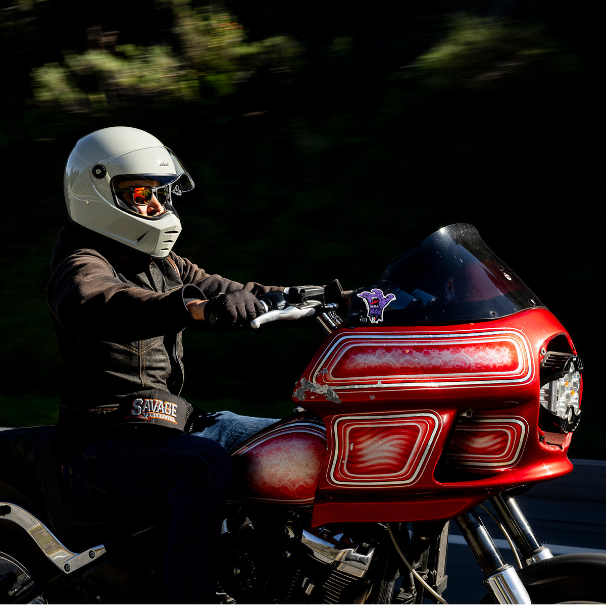 Lane Splitter Helmet - Gloss Chalk