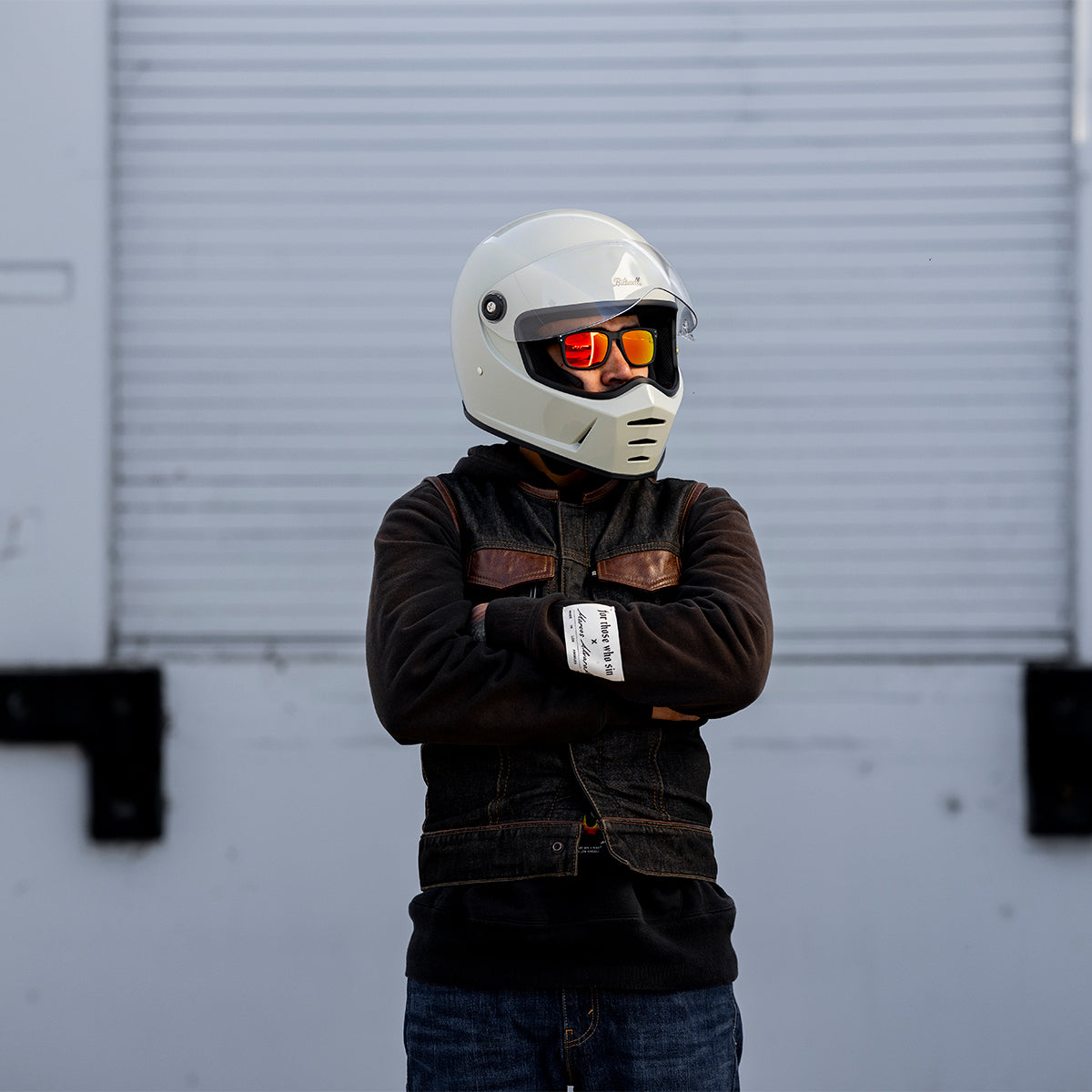 Lane Splitter Helmet - Gloss Chalk