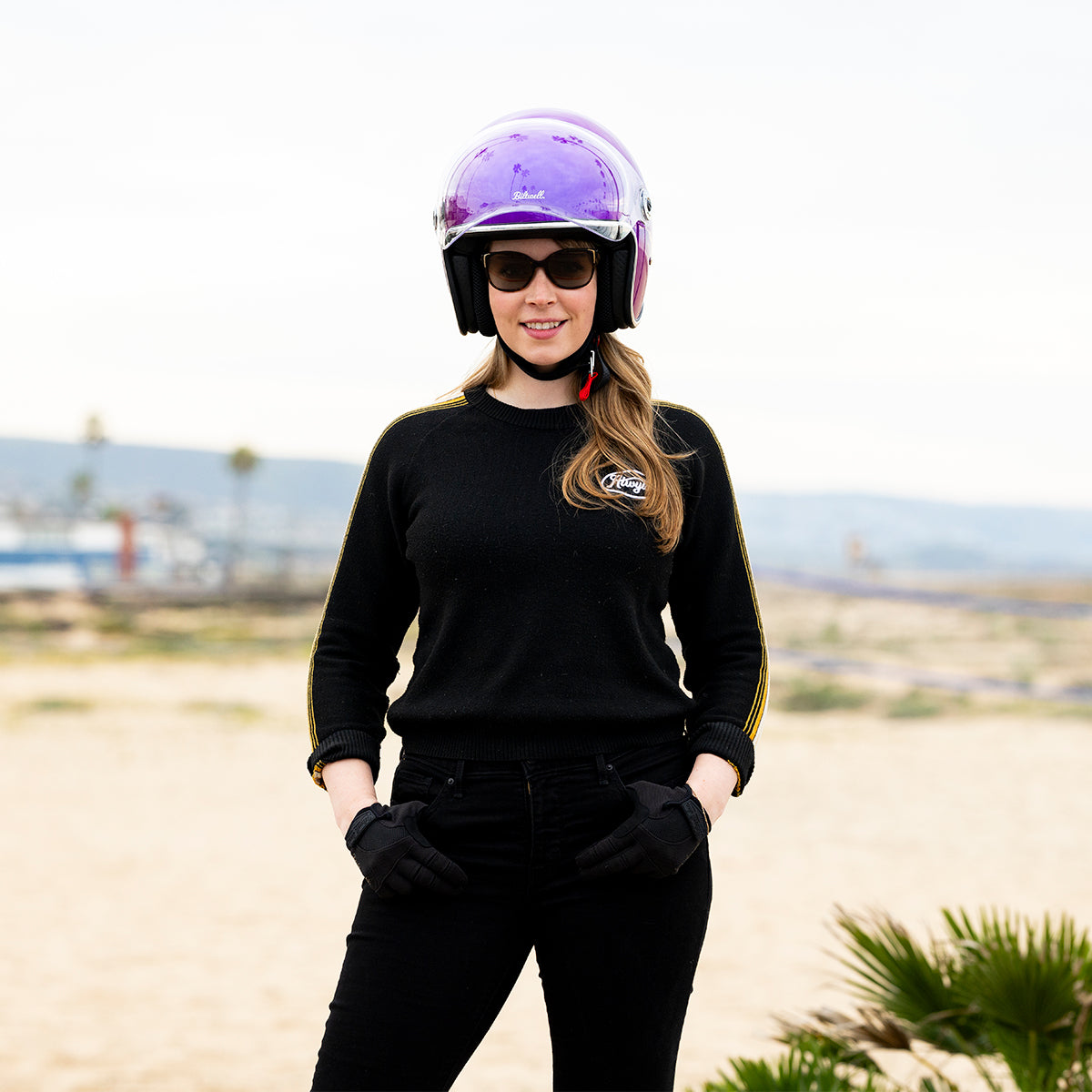 Tahoe Helmet - Metallic Grape