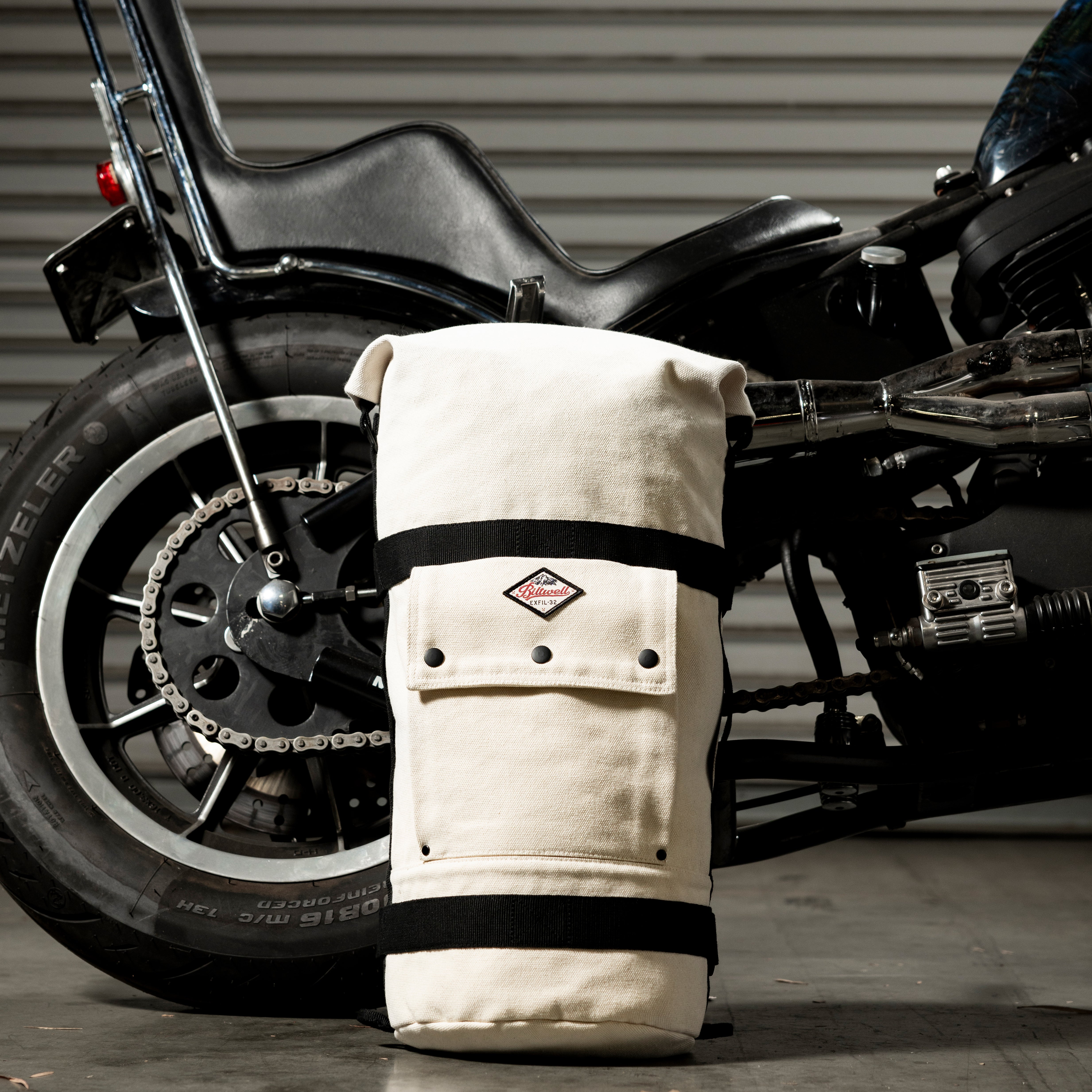 EXFIL-32 Sissy Bar Bag - Natural