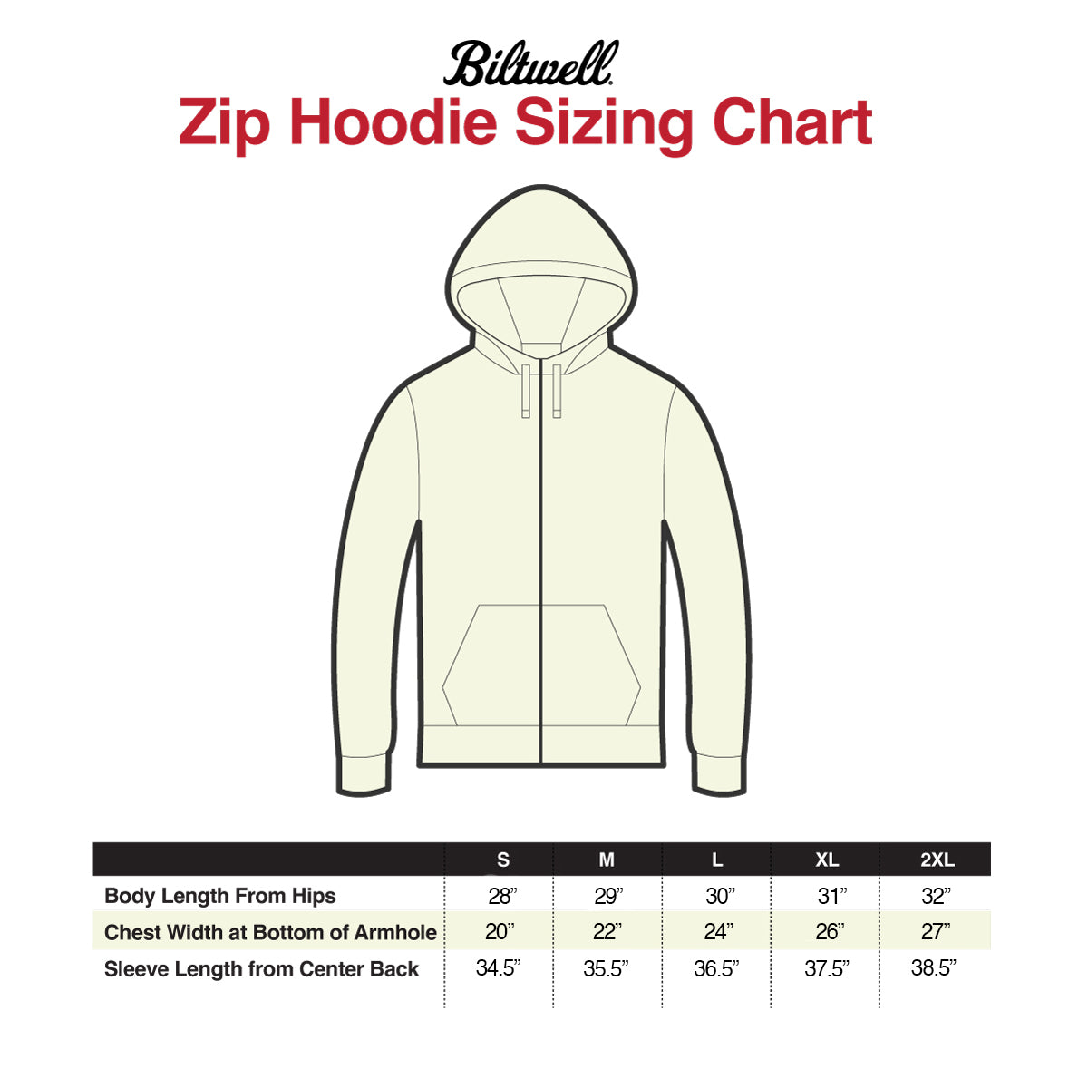 CLOSEOUT Stencil Zip Hoodie