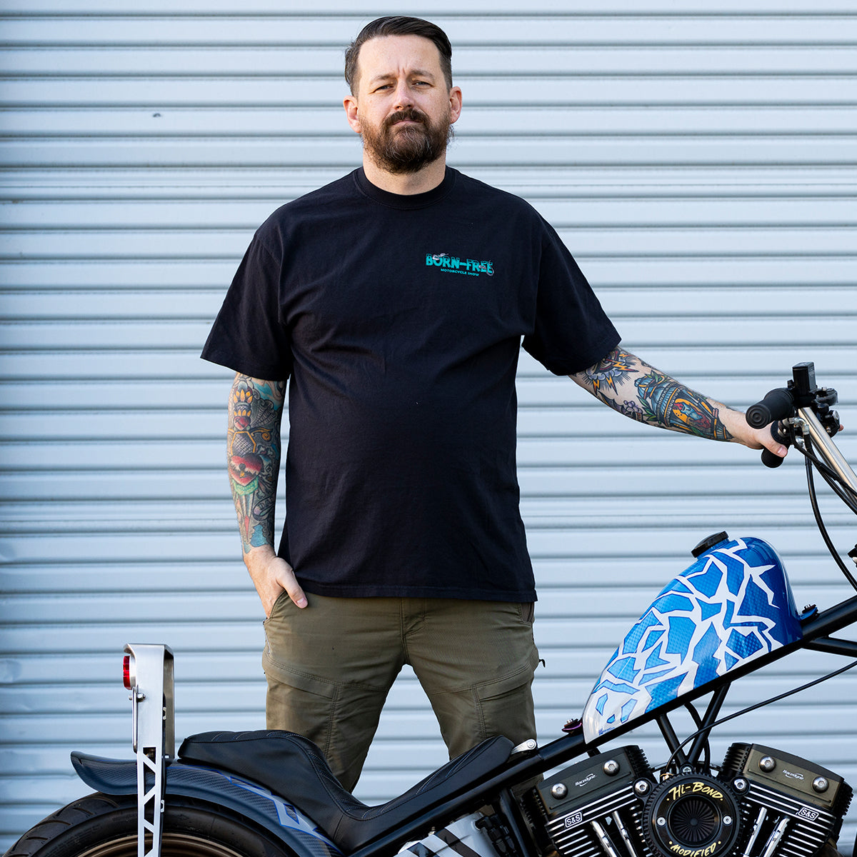 Born-Free Snake Knuckle T-Shirt