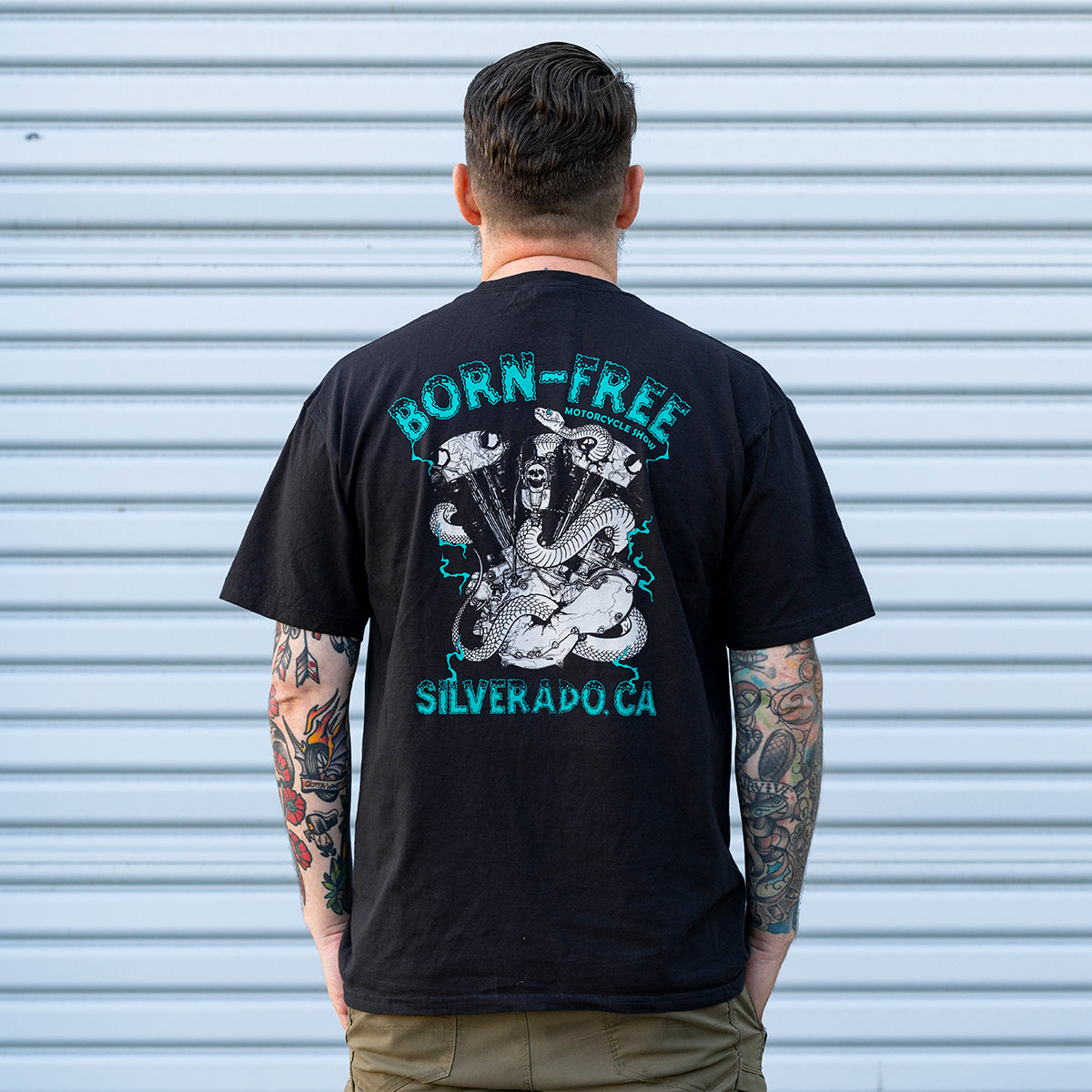 Born-Free Snake Knuckle T-Shirt