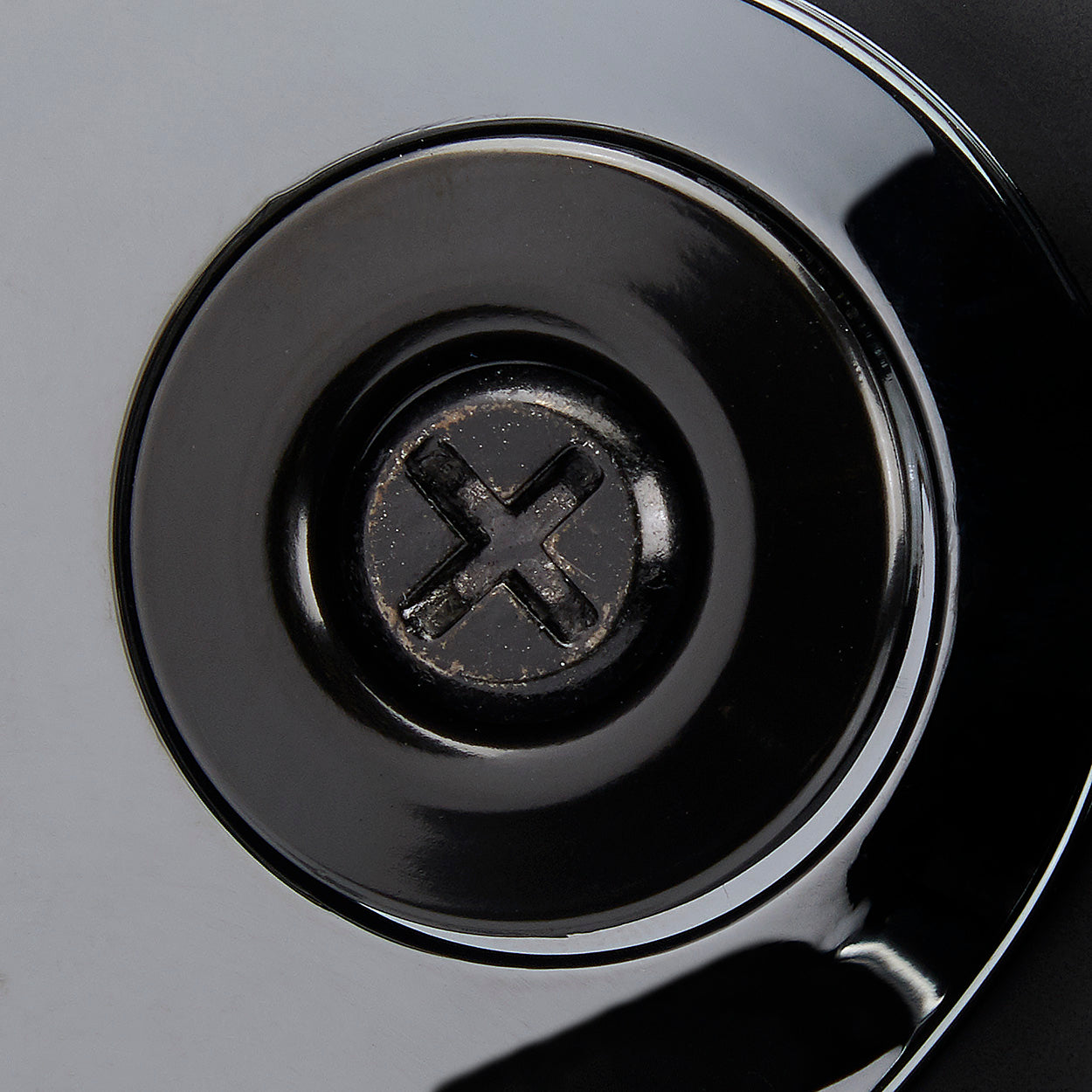 Helmet Hardware Kit - Black Screw / Black Baseplate