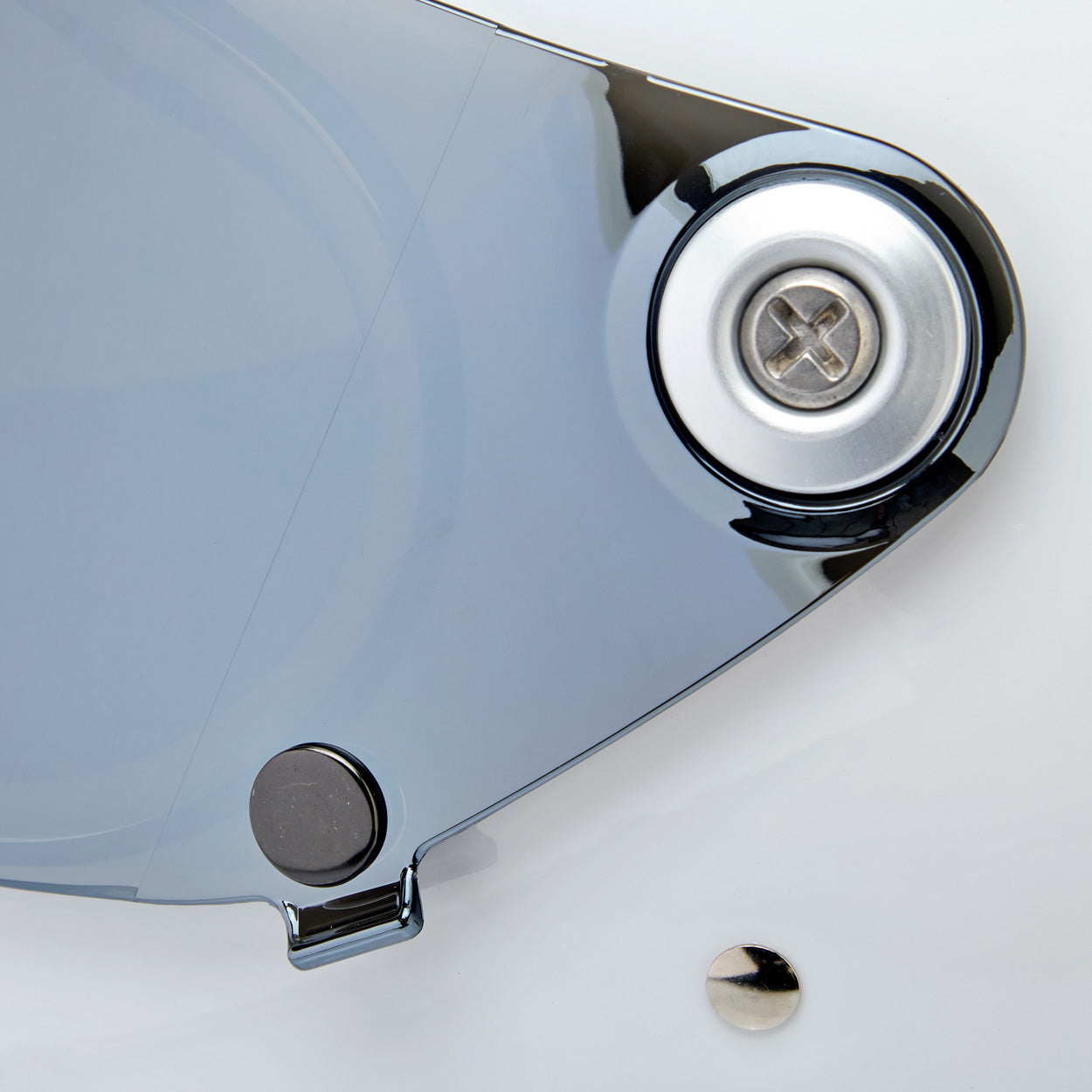 Helmet Hardware Kit - SS Screw / Silver Baseplate