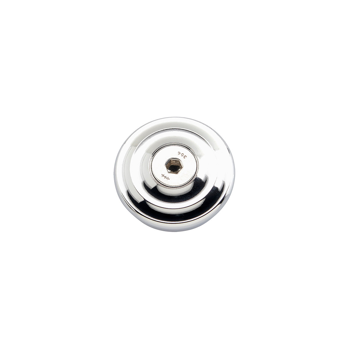 AlumiCore Throttle End Cap Kit - Chrome