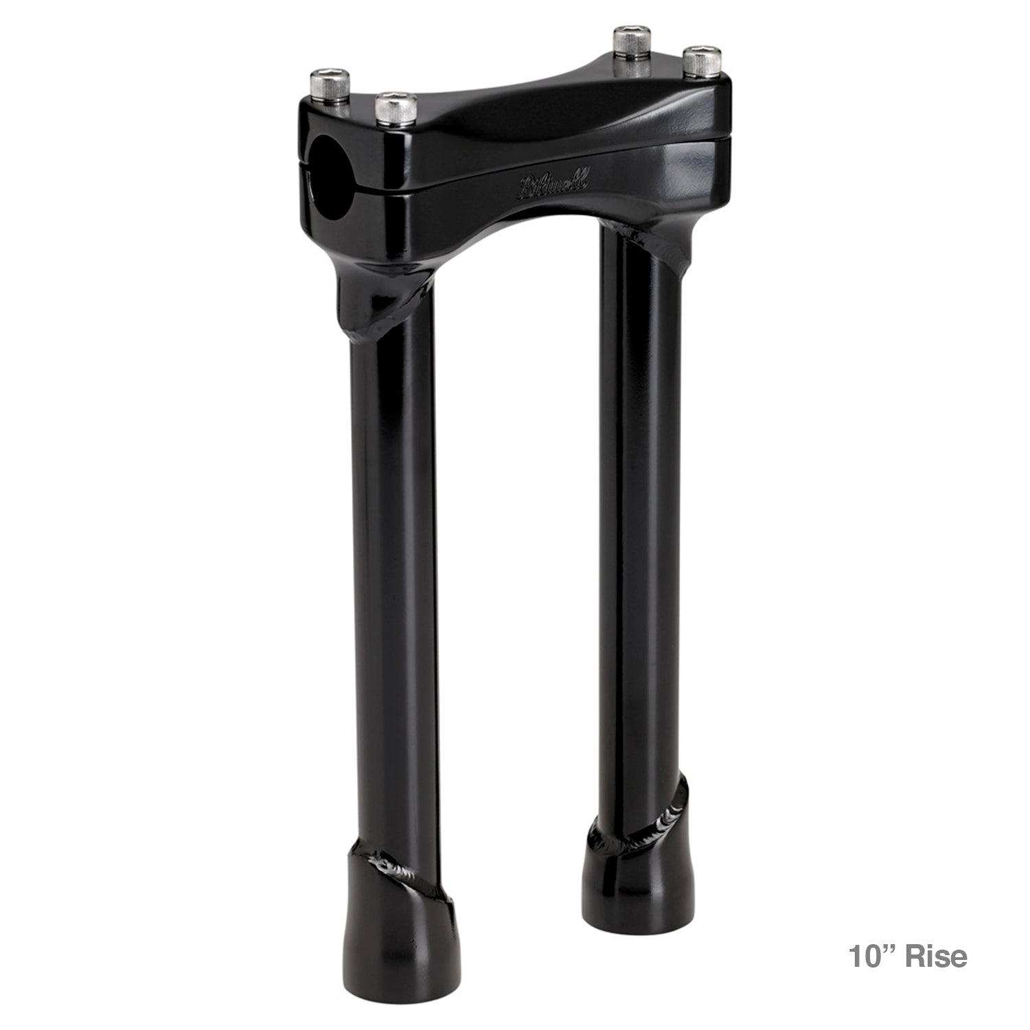 Murdock Risers 6" 8" 10" 12" - Black Electroplate